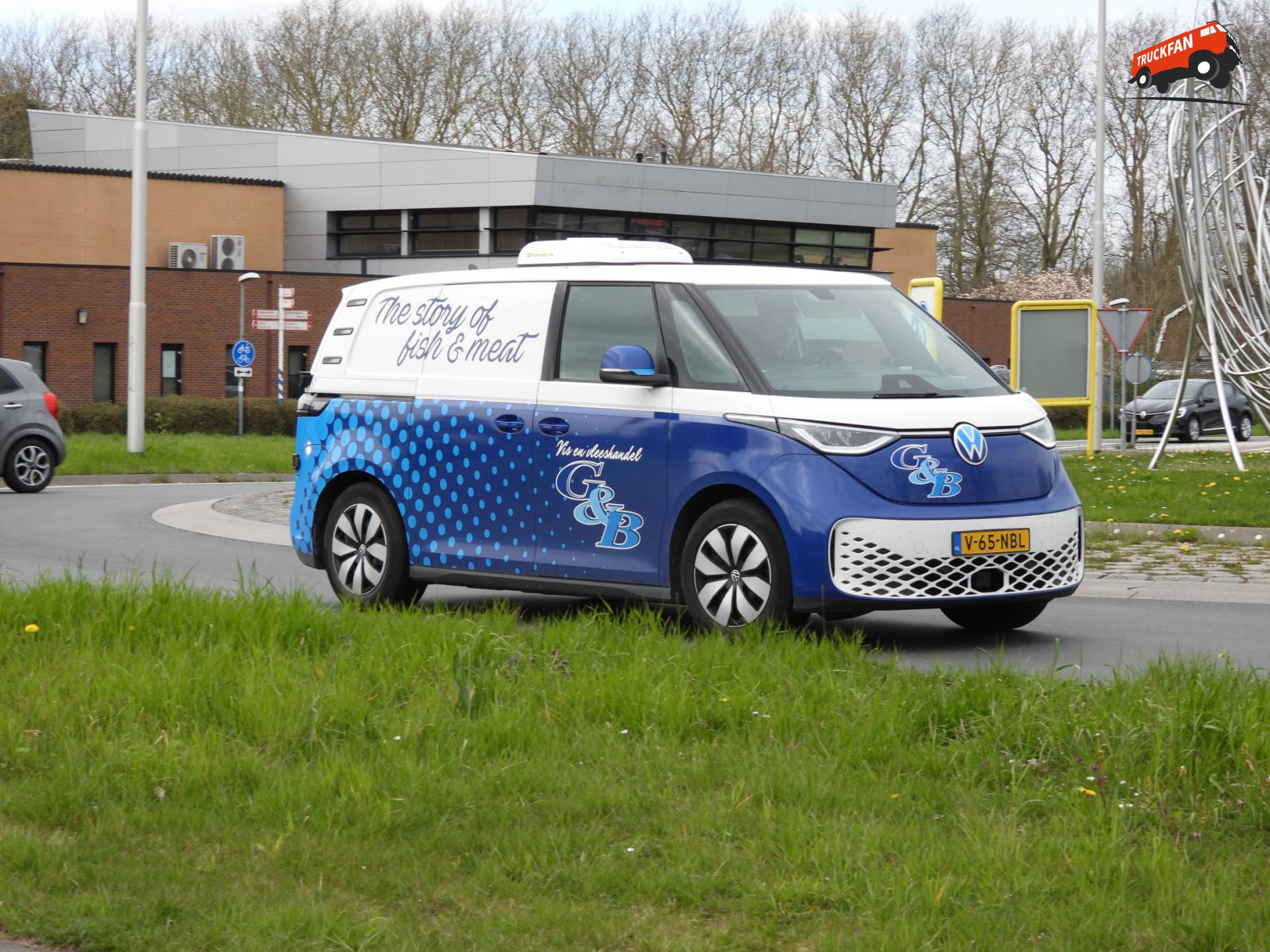Volkswagen ID.Buzz van 2025 bij Lopikerplein Schoonhoven