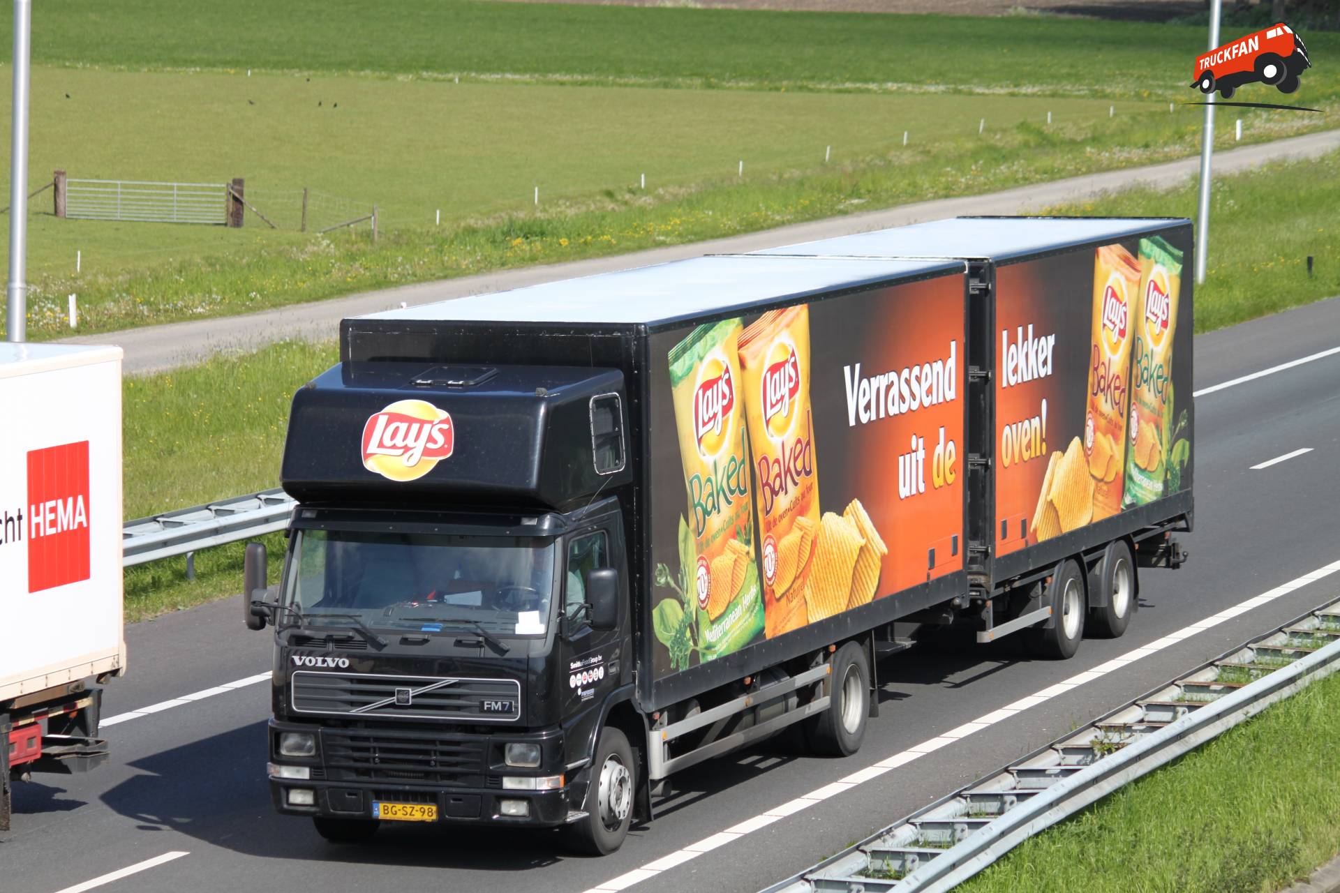 Volvo FM7 truck at Smiths Foodgroup