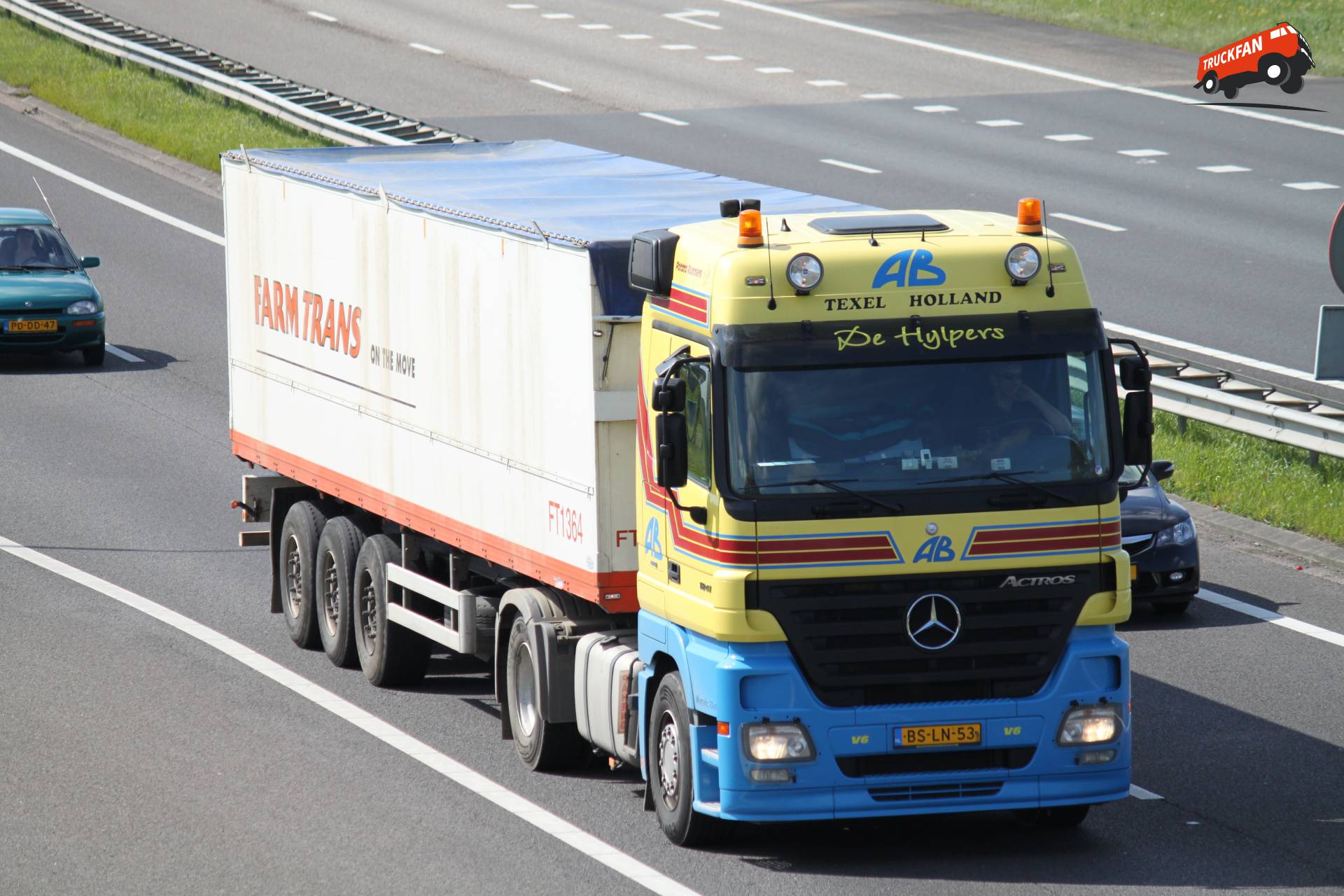 Mercedes-Benz Actros truck van AB Texel