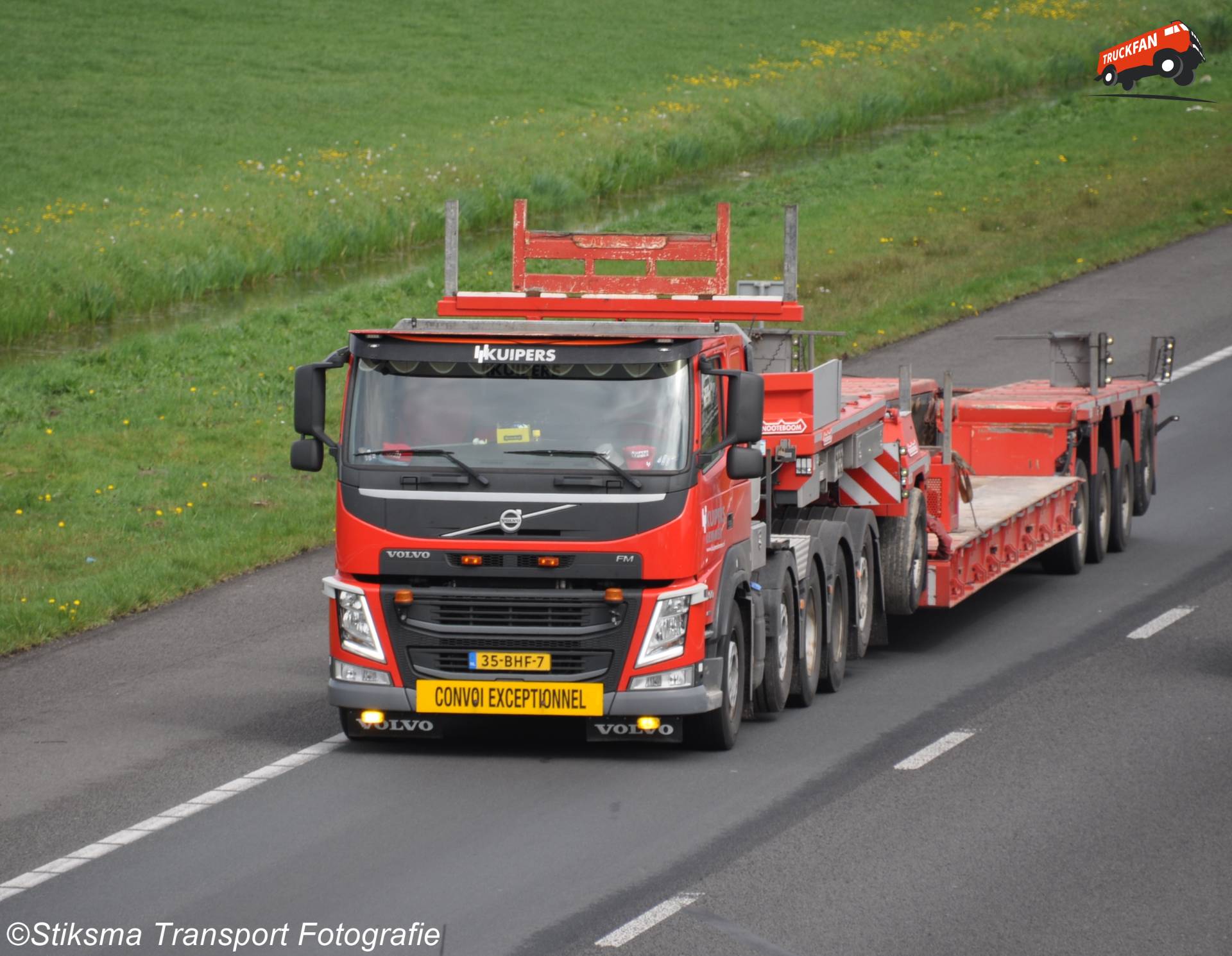 Volvo FM vrachtwagen van Kuipers Lemmer
