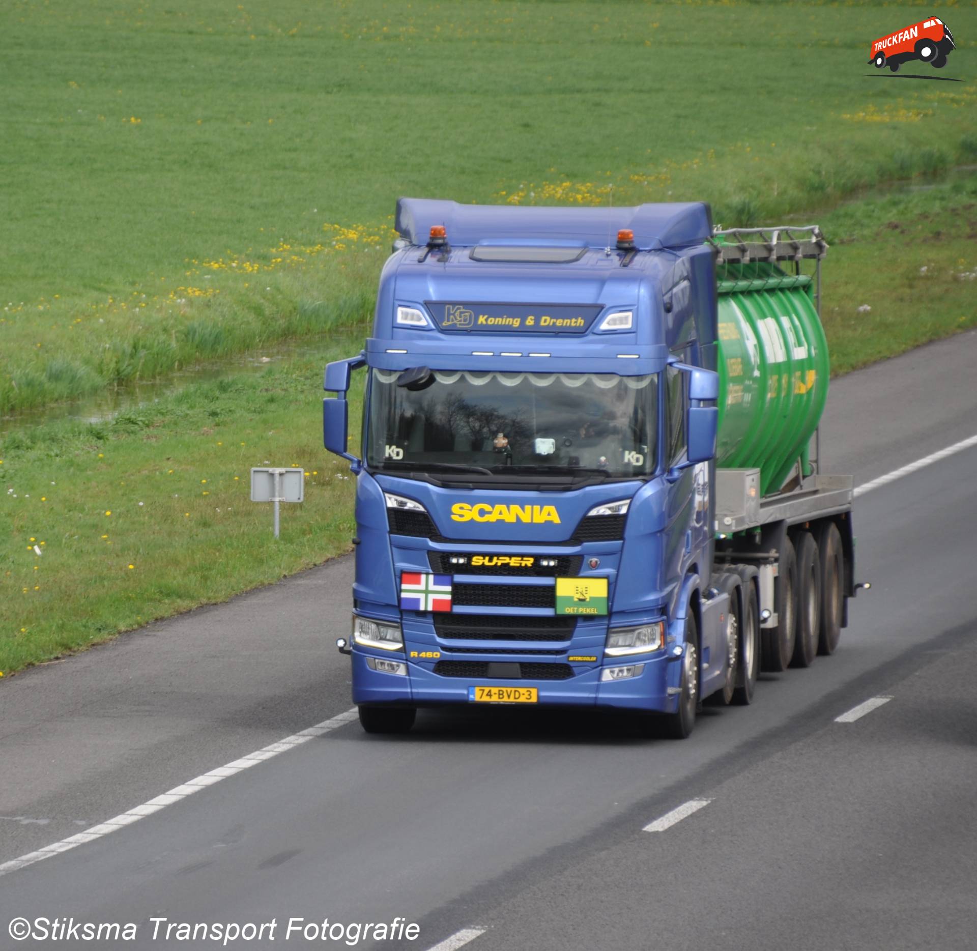 Scania R460 van Koning & Drenth