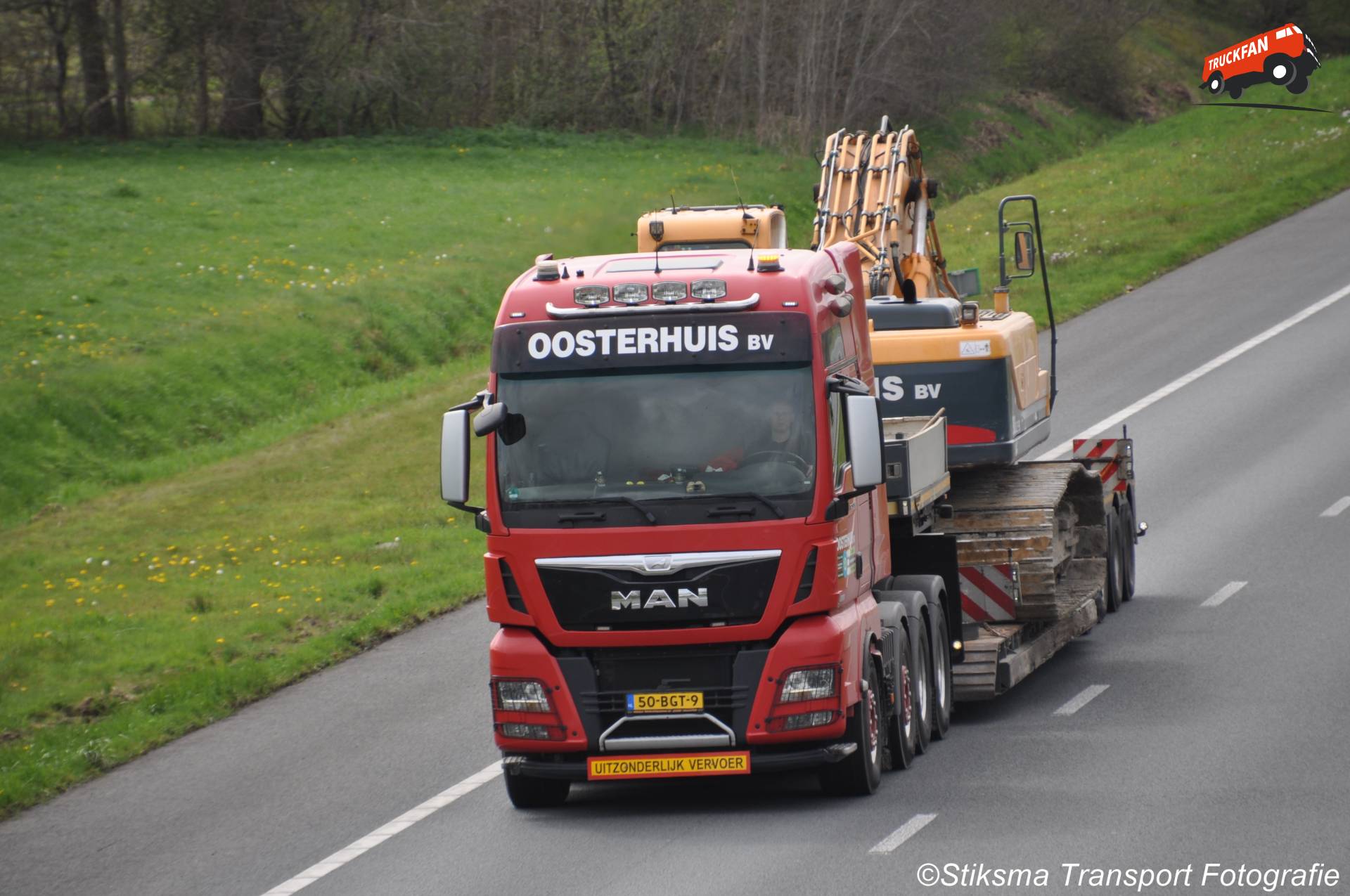 MAN TGX truck van Oosterhuis BV