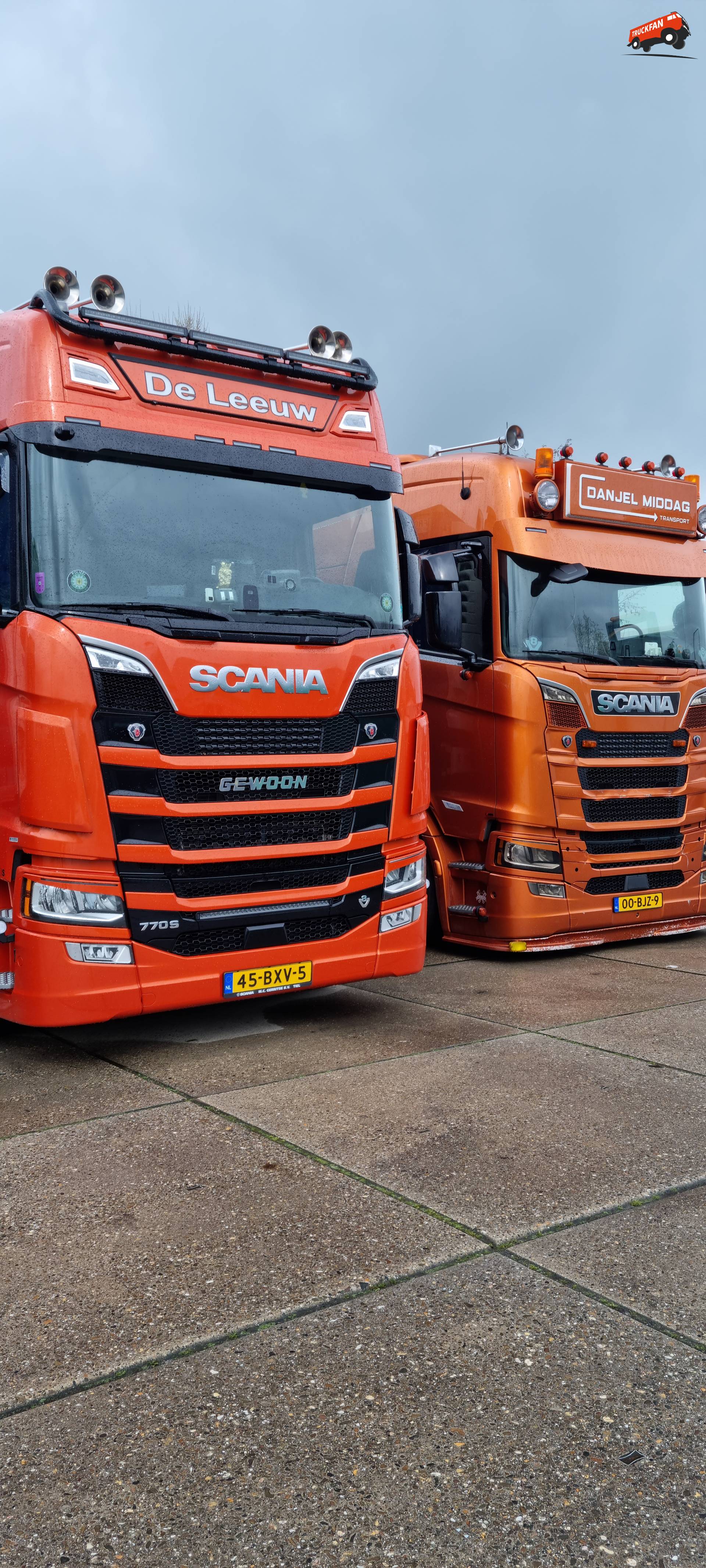 Trucks van De Leeuw en Danjel Middag