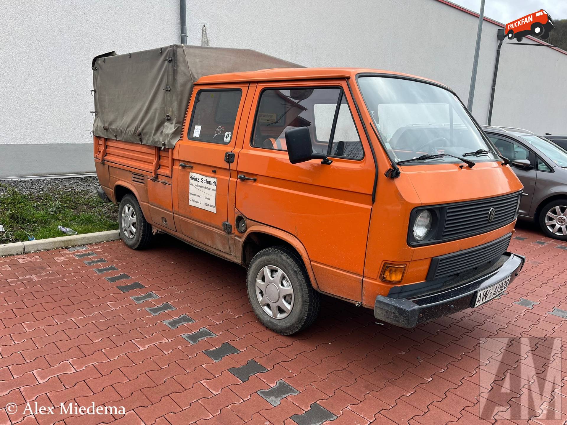 Volkswagen Transporter T3 in Adenau, Duitsland