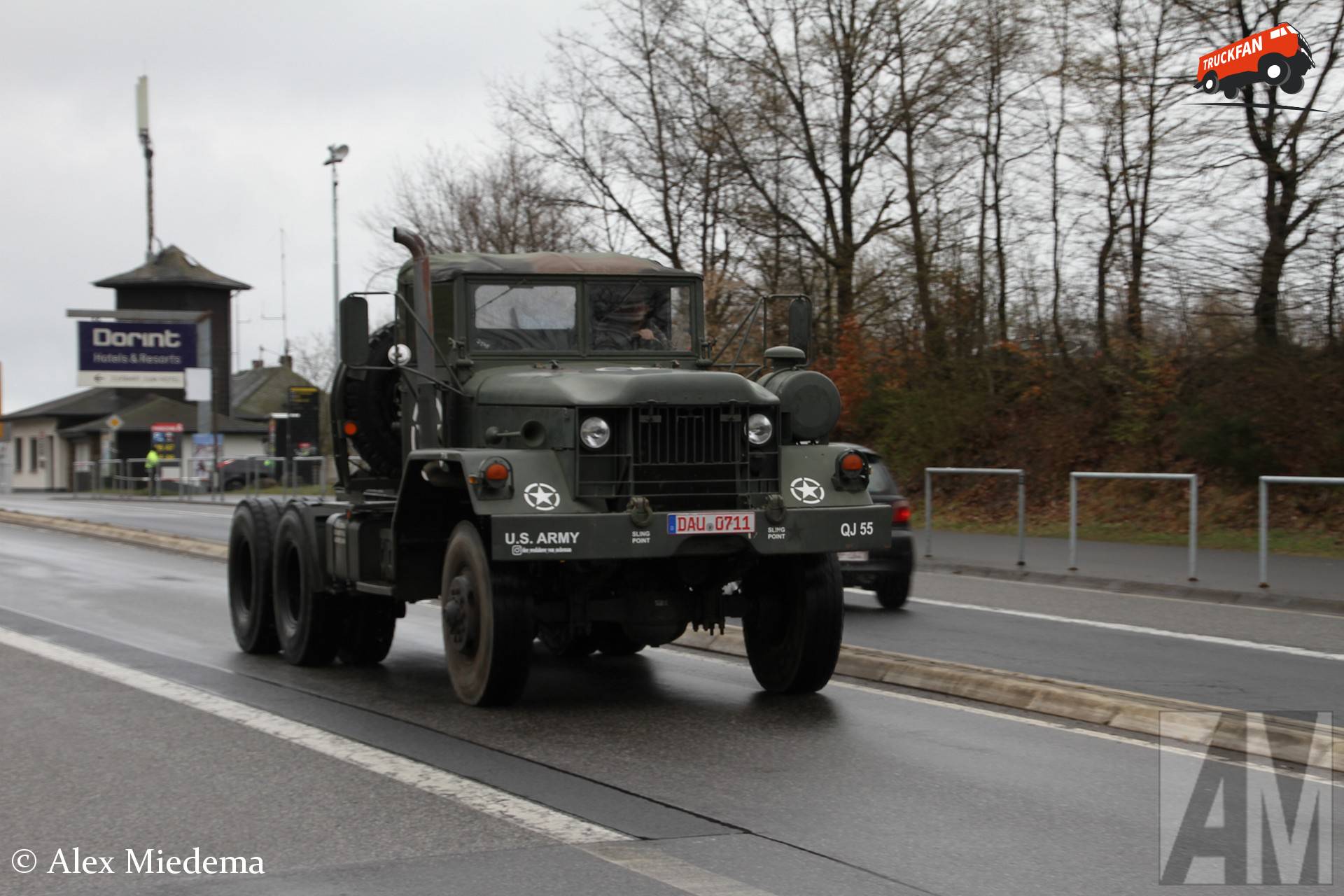REO M-truck near Nürburgring public road