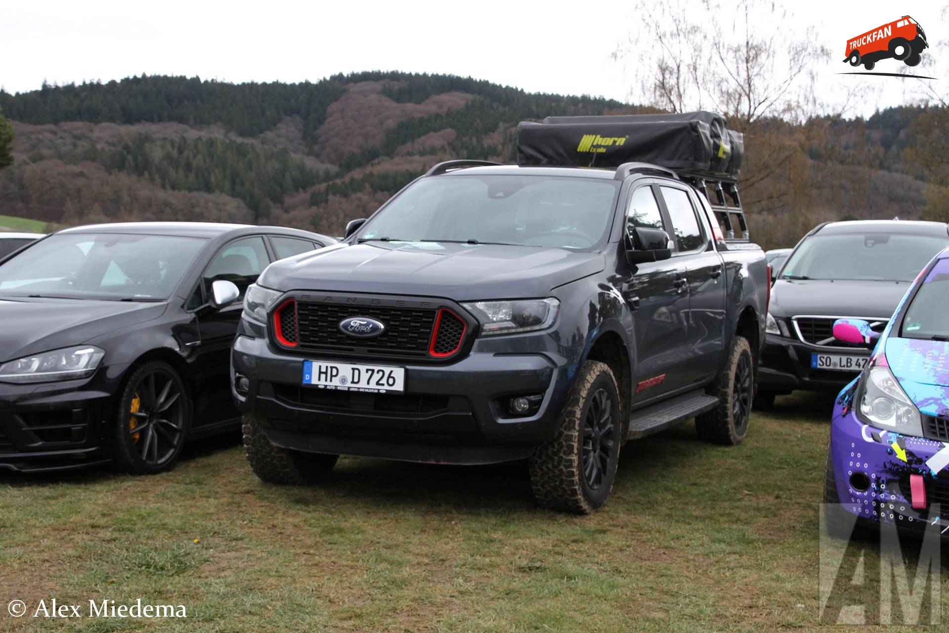 Ford Ranger Wildtrack bij Brünnchen Nürburgring