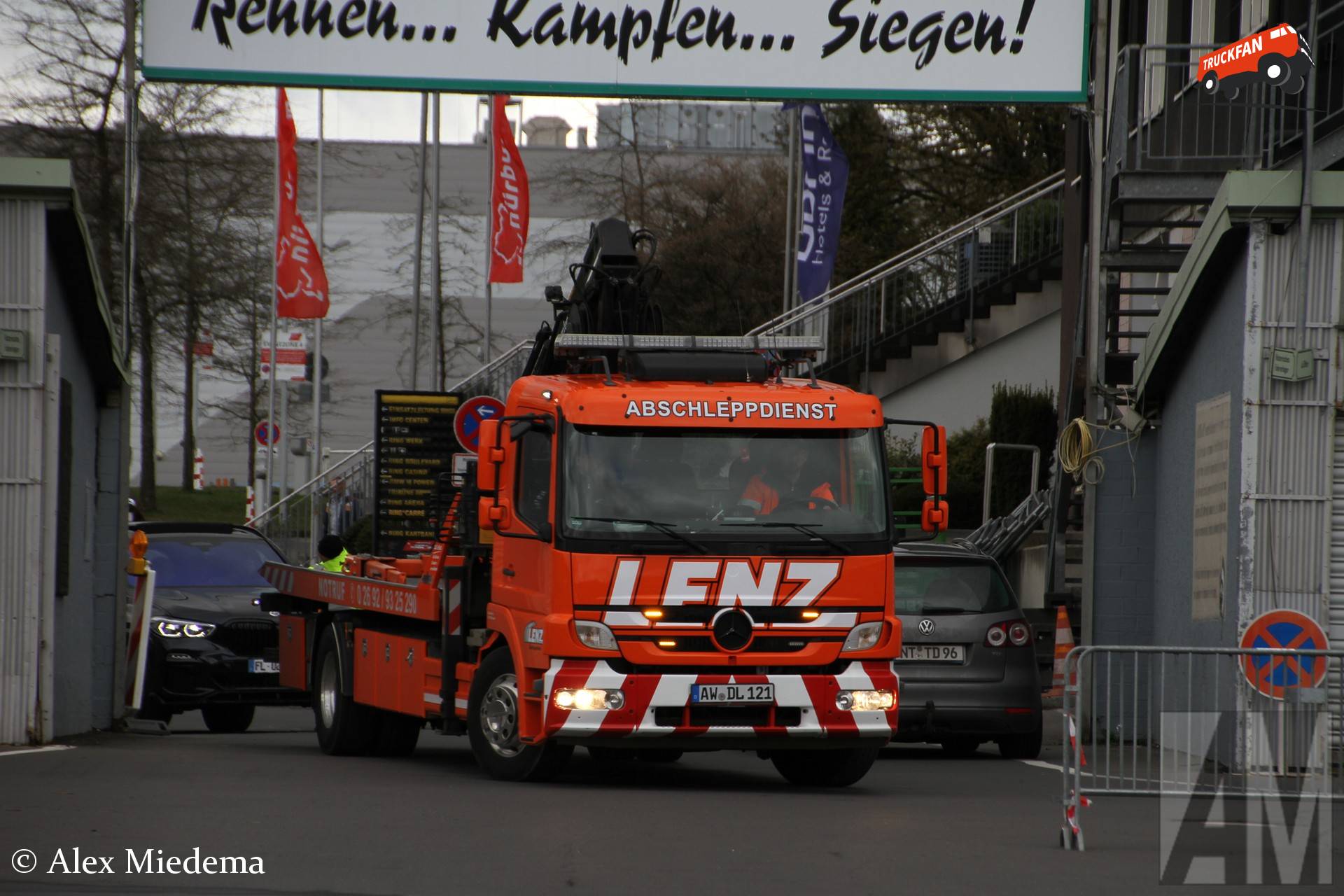Mercedes-Benz Atego MP3 bij Altes Fahrerlager Nürburgring