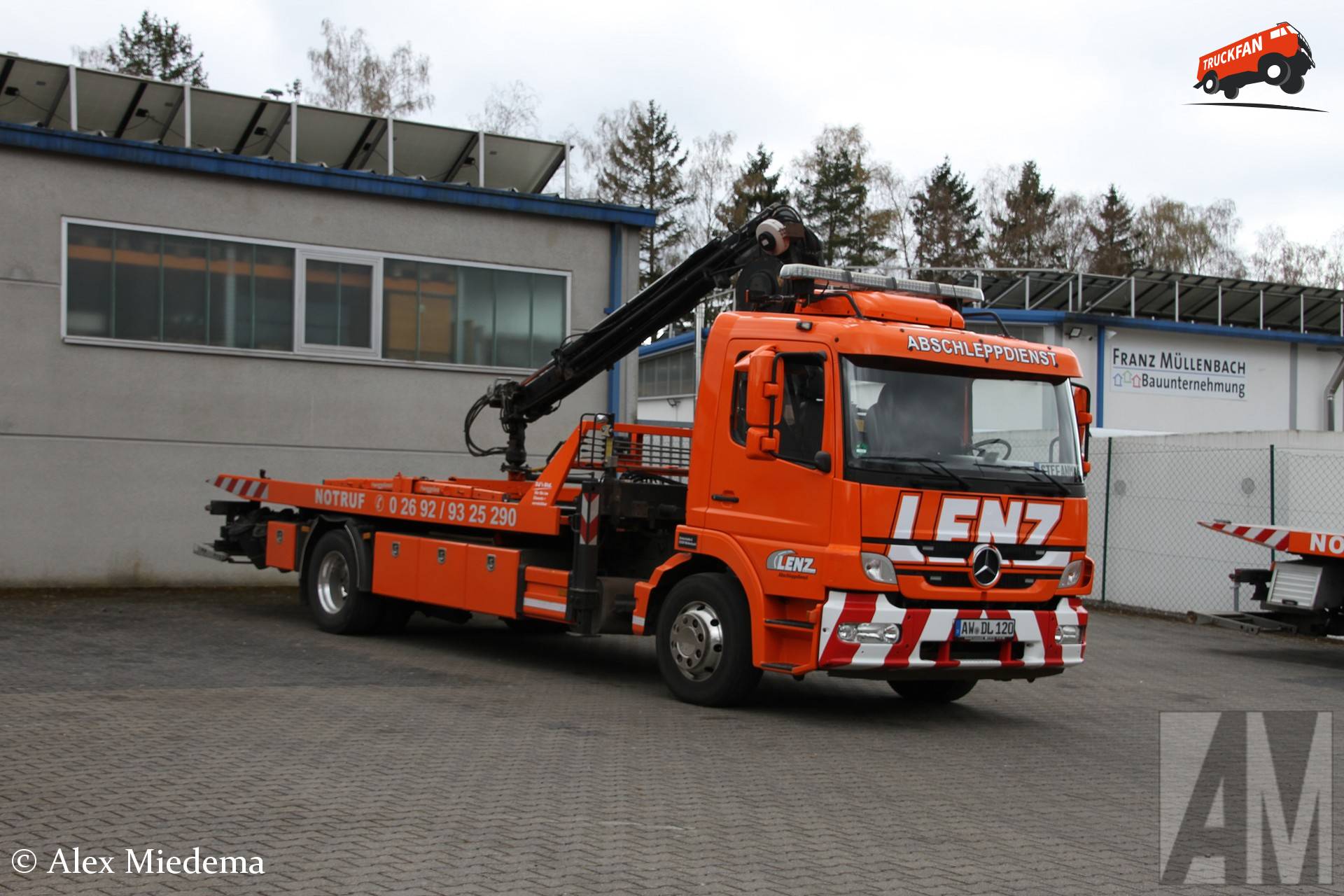 Lenz Abschleppservice Mercedes-Benz Atego truck