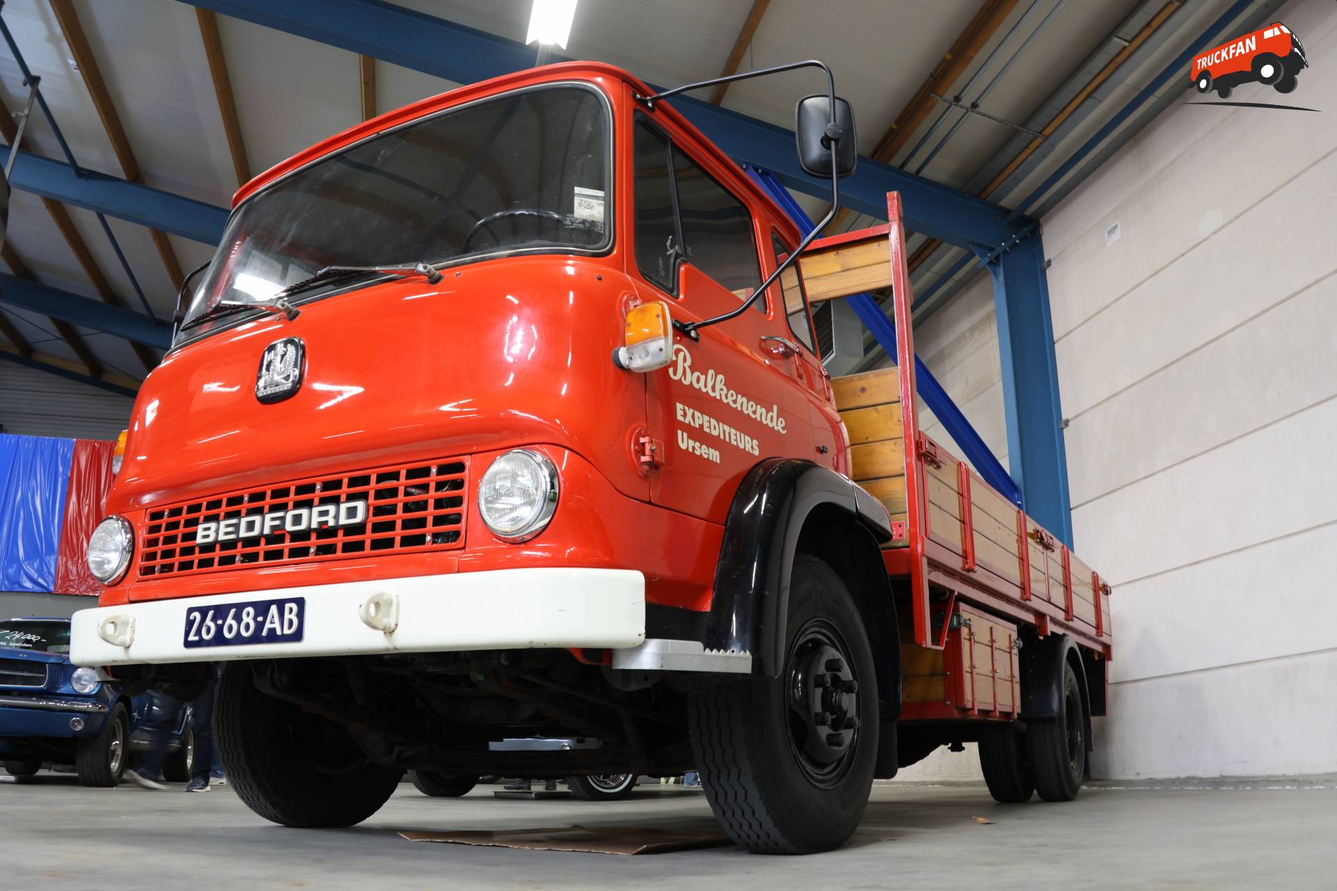 Bedford TK truck op Oldtimerfestival Venhuizen