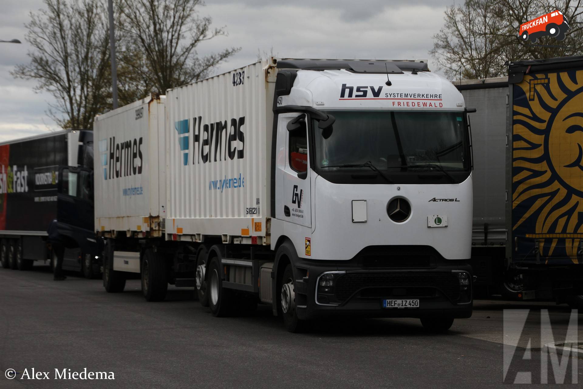 Mercedes-Benz Actros L van HSV Systemverkehre Friedewald