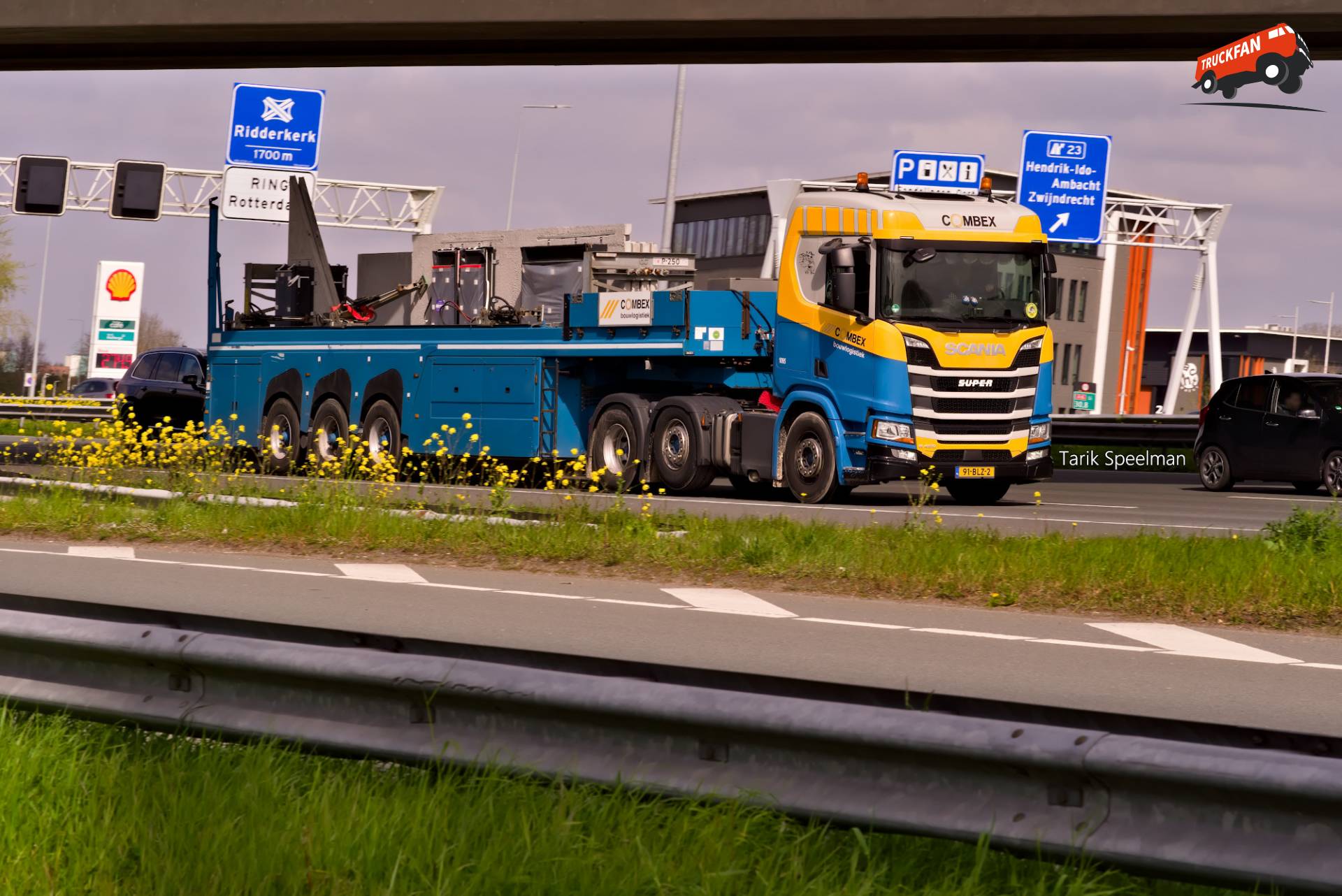 Scania R460 vrachtwagen kenteken 91-BLZ-2