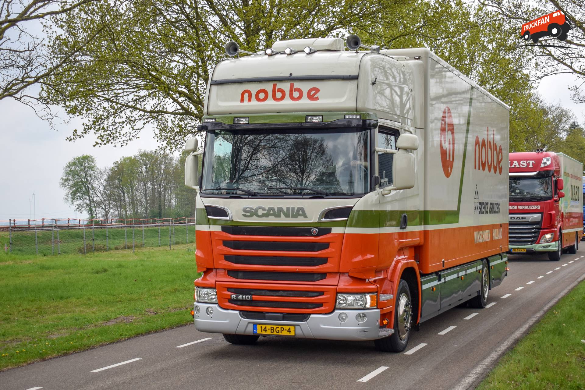 Scania R410 Nobbe Verhuizingen Winschoten