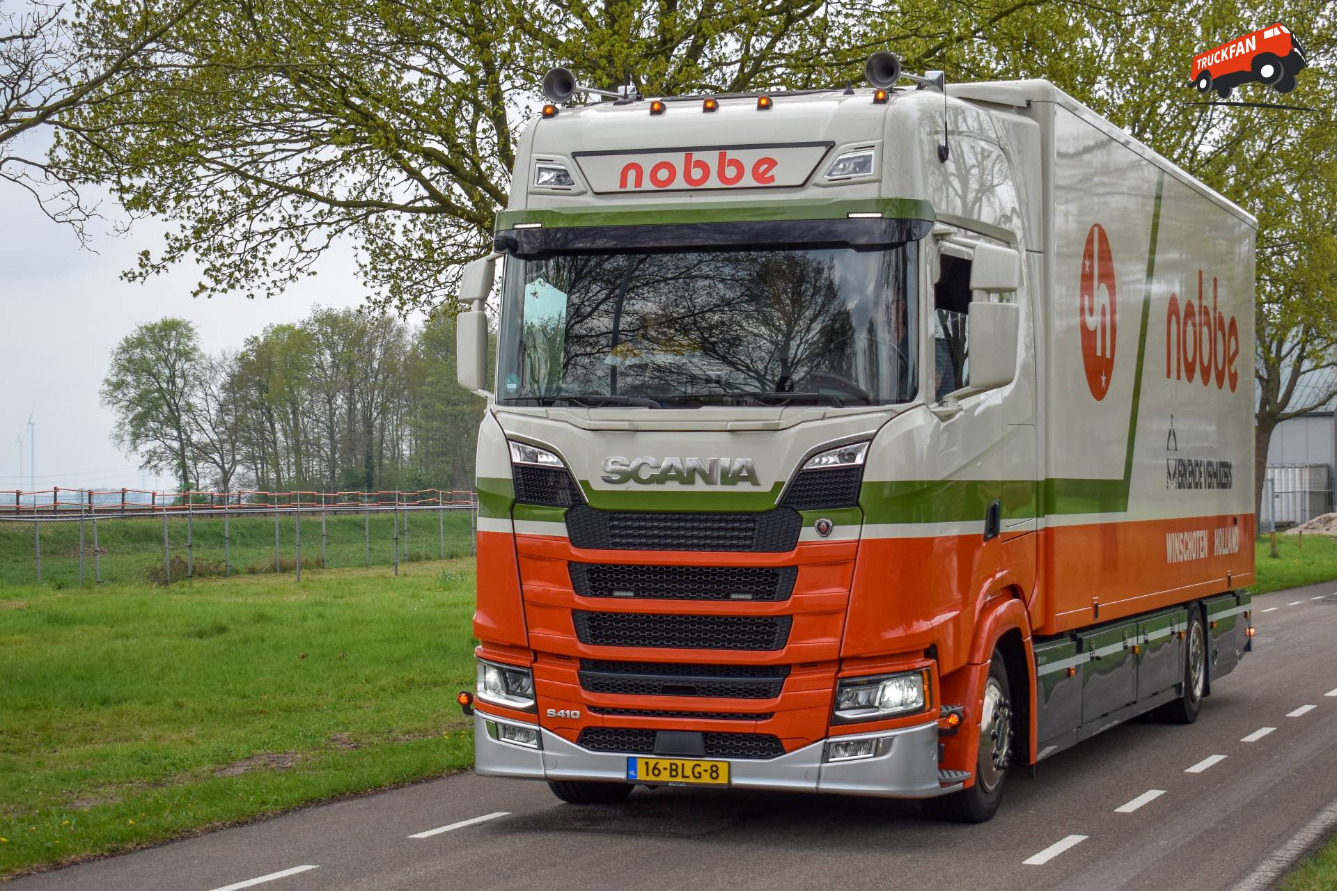 Scania S410NG Nobbe Verhuizingen Winschoten