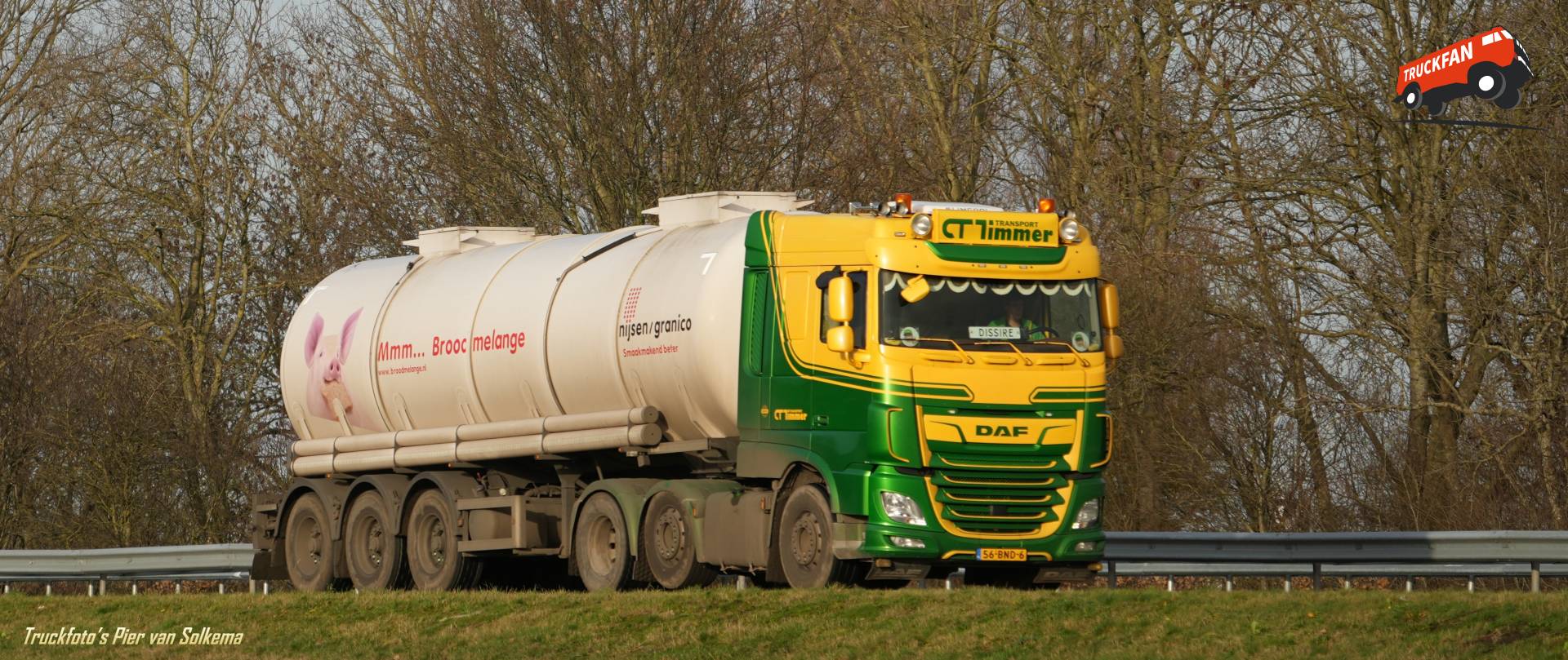 DAF XF vrachtwagen van Timmer