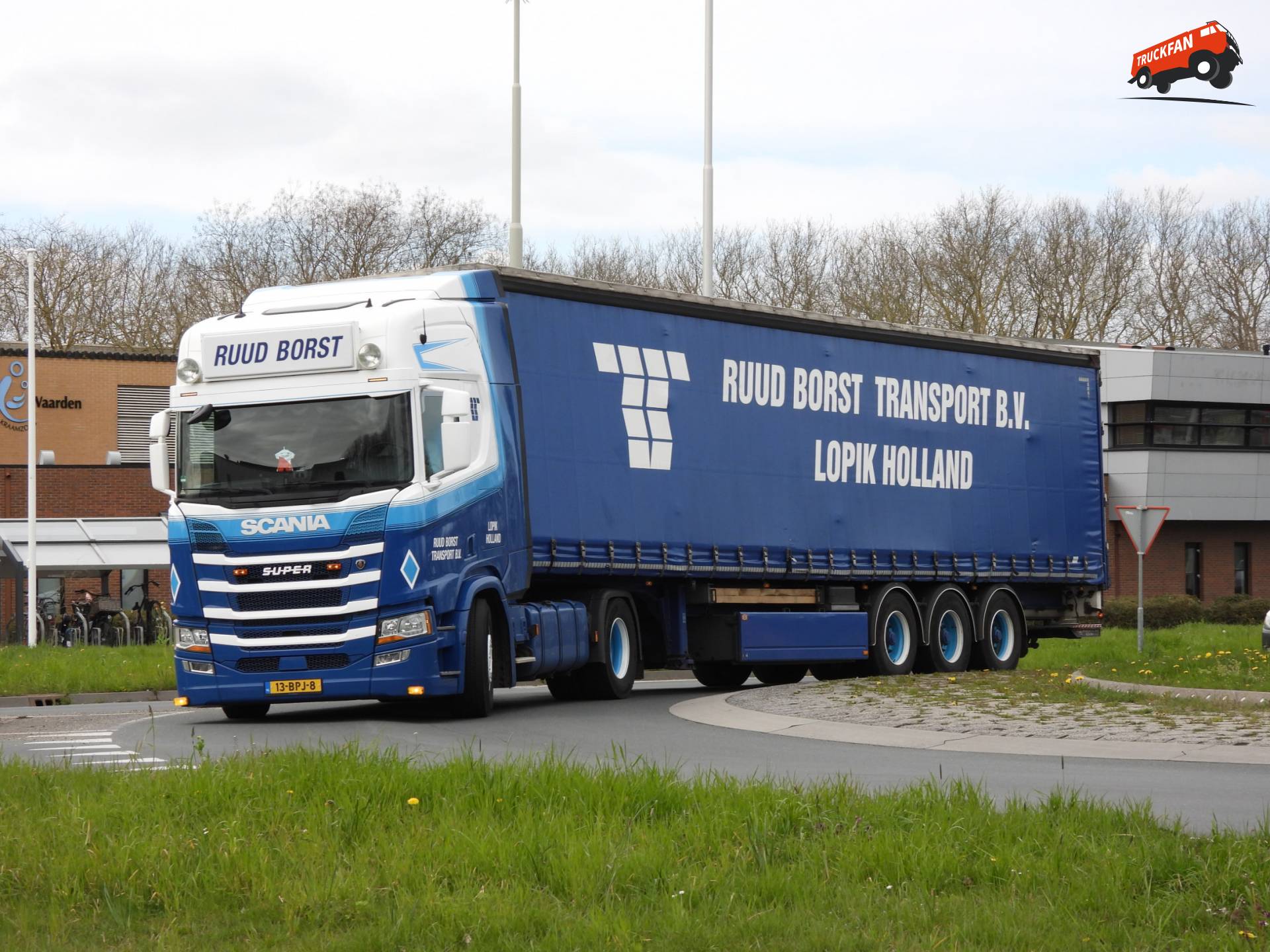 Ruud Borst Transport's Scania R450 truck
