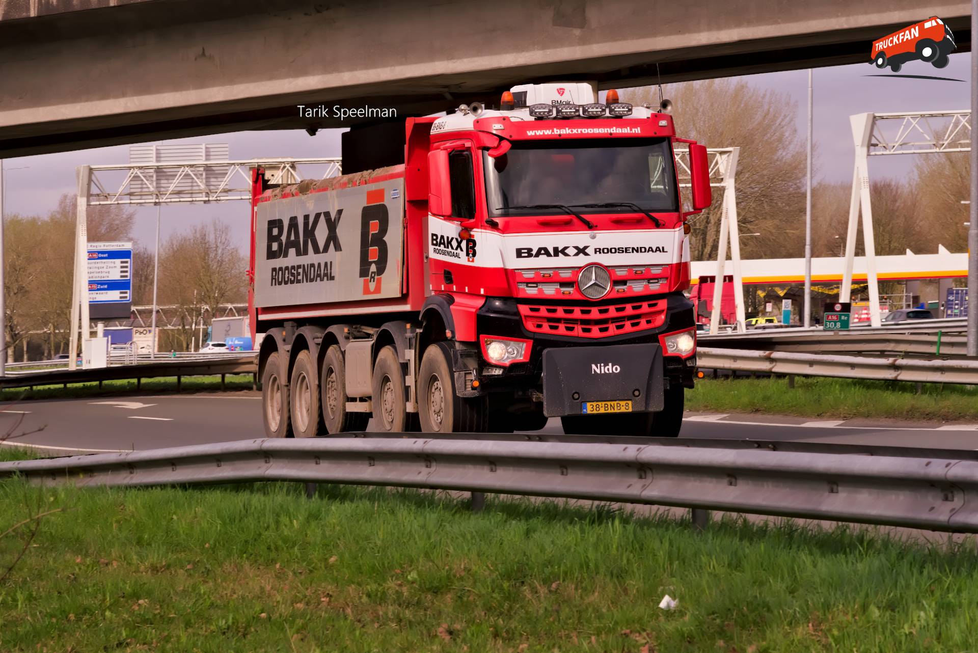 Mercedes-Benz Arocs kipper vrachtwagen 38-BNB-8