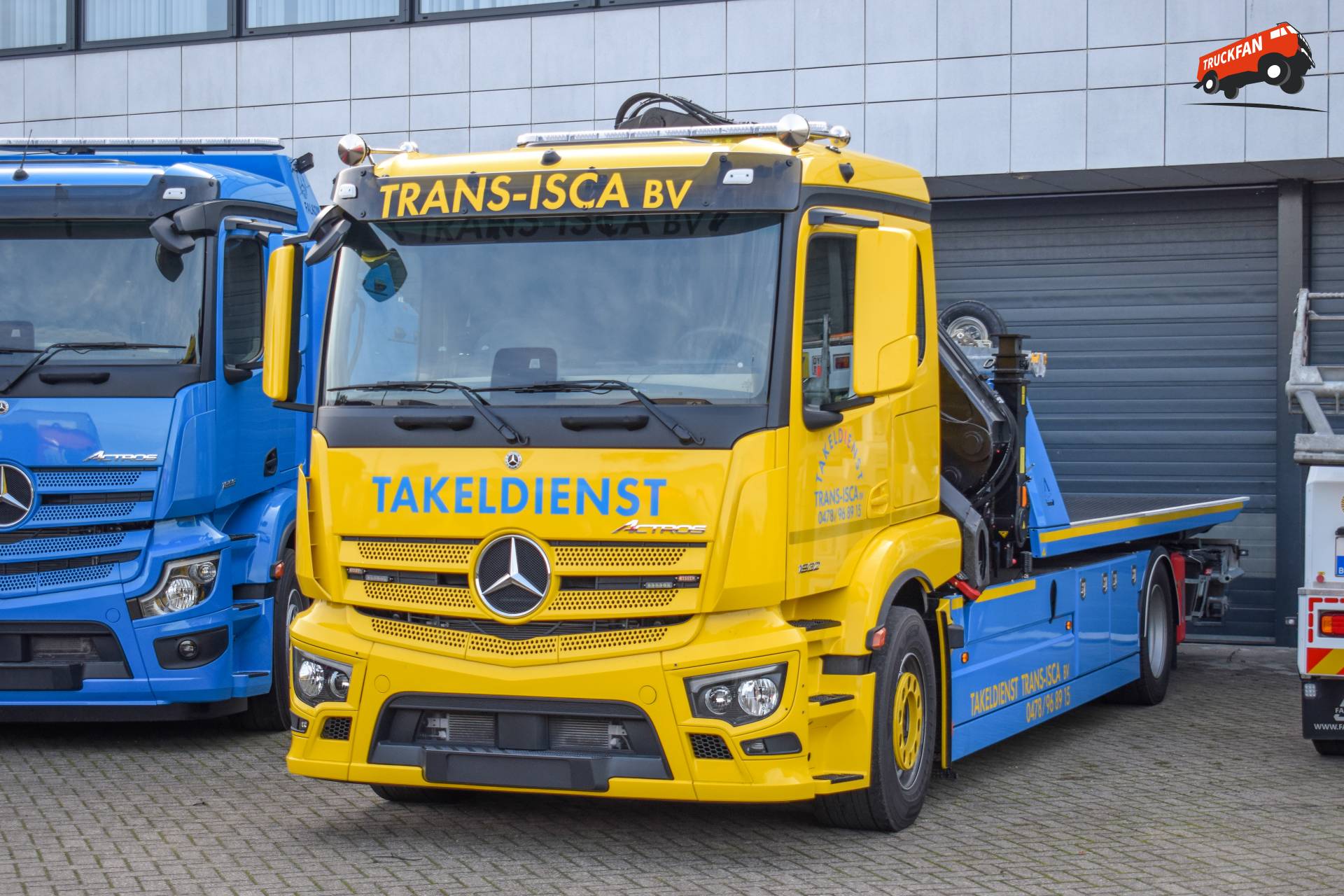 Mercedes Benz Actros MP5 Trans-Isca Bv Overijse (B)