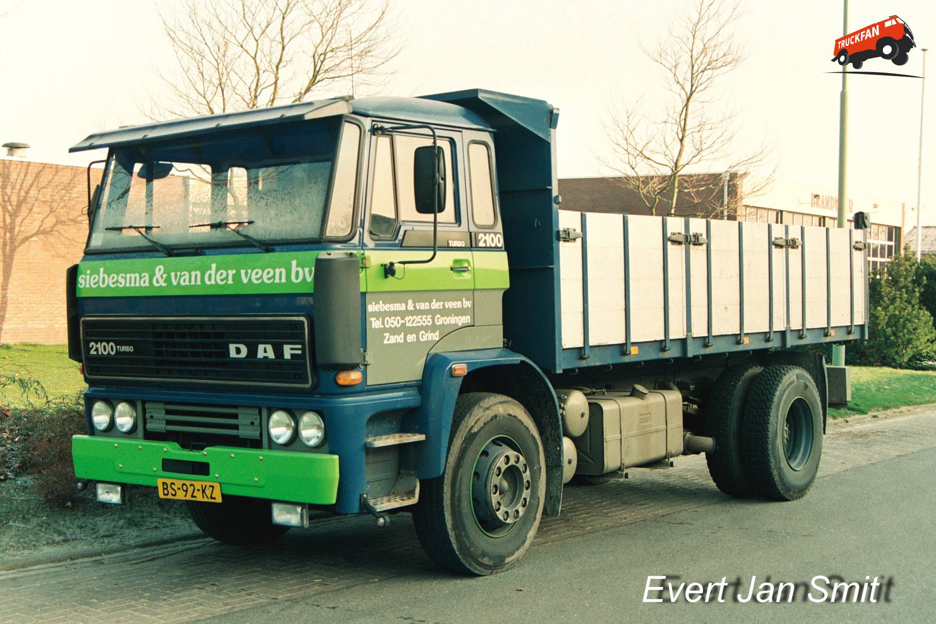 DAF FA2100 klusjesauto van Siebesma & Van der Veen