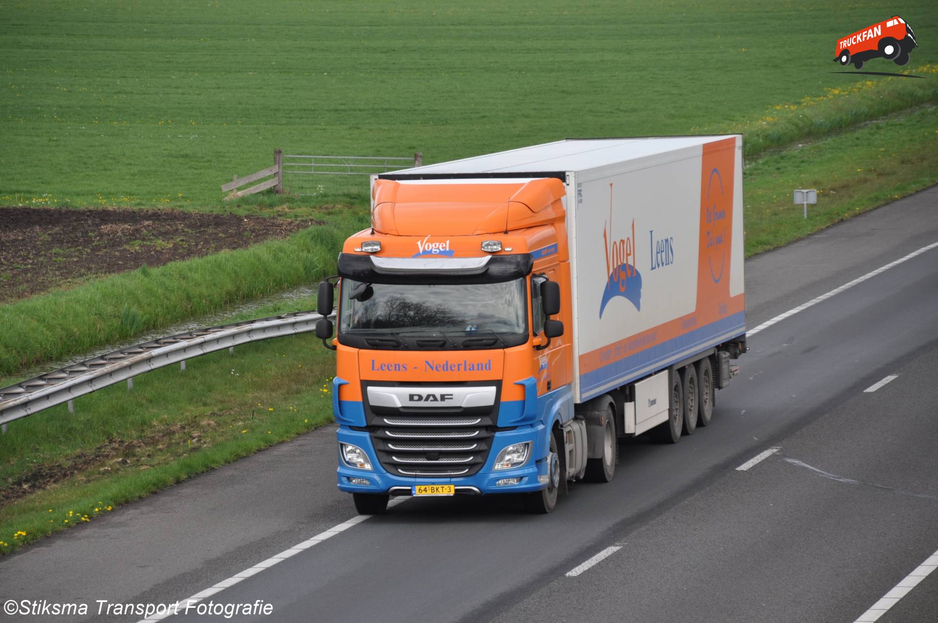 DAF XF vrachtwagen van Vogel Leens