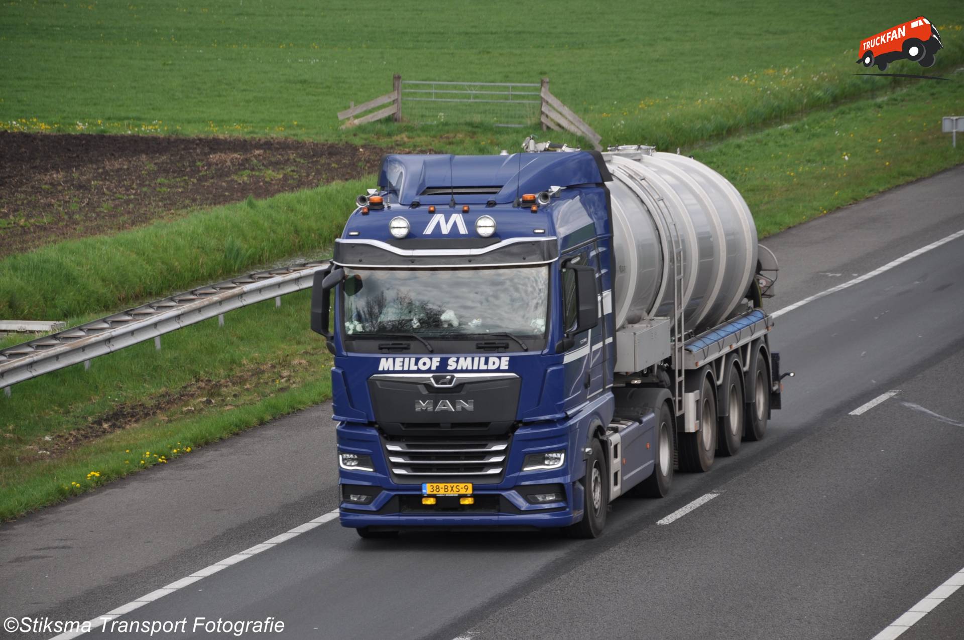 MAN TGX truck van Meilof Smilde