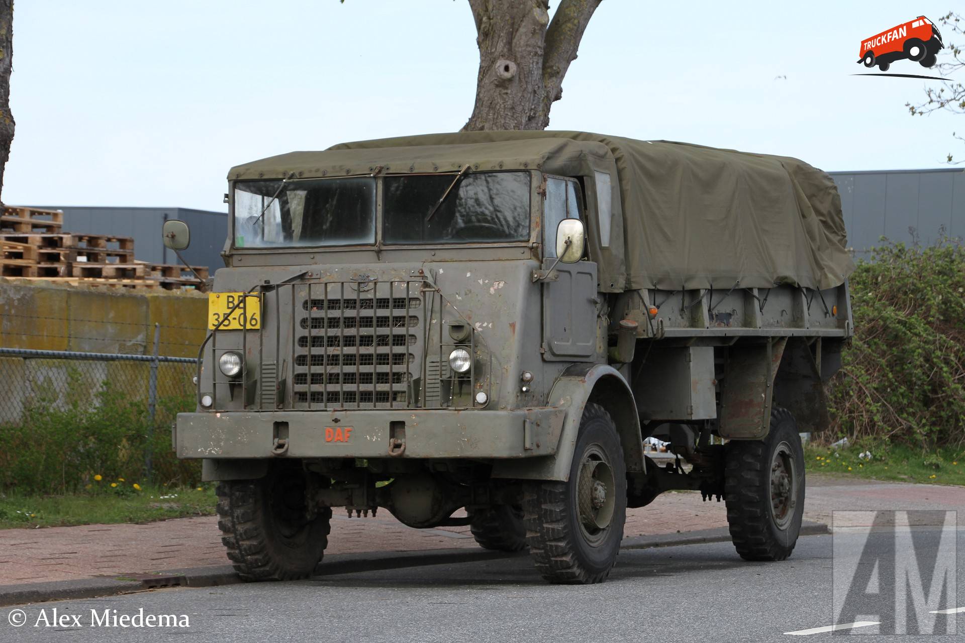 DAF YA 314 truck in Emmeloord