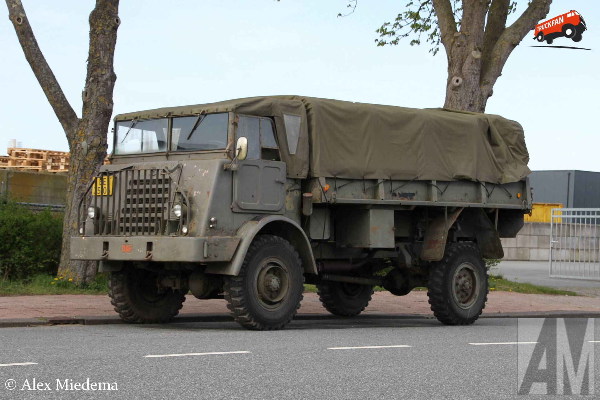 DAF YA 314 truck in Emmeloord