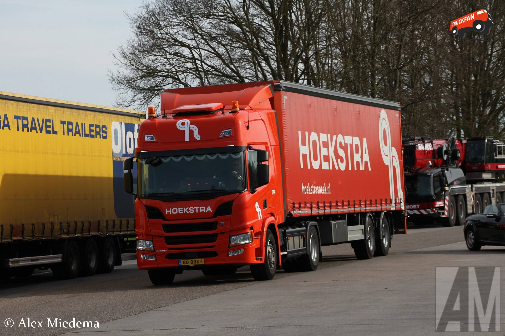 Transportbedrijf H. Hoekstra B.V. Scania P370 truck