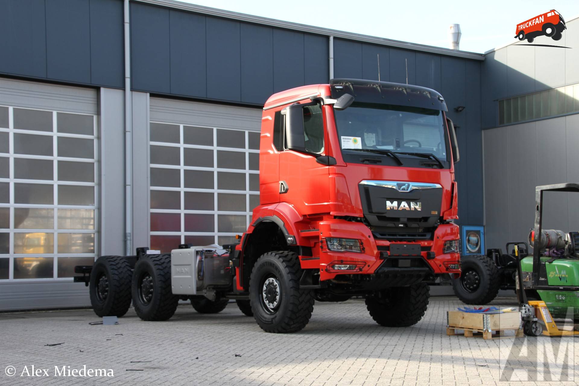 MAN TGS 6x6 bij Wierda