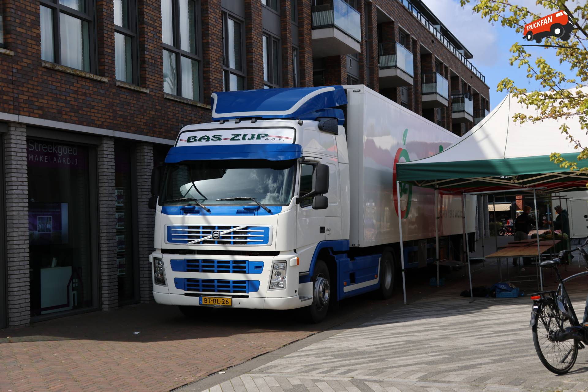 Volvo FM vrachtwagen van Bas Zijp