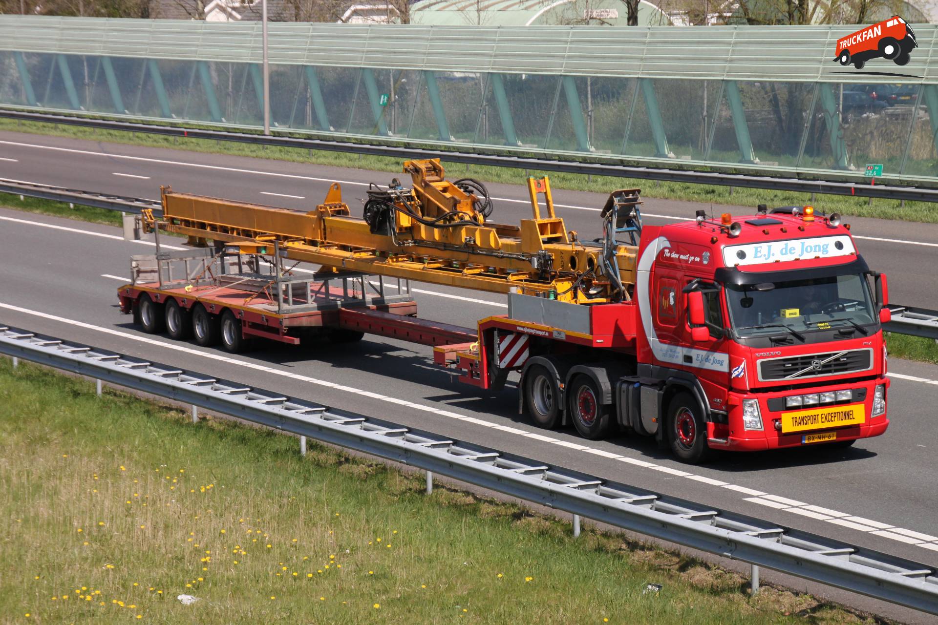 Volvo FM truck van EJ de Jong