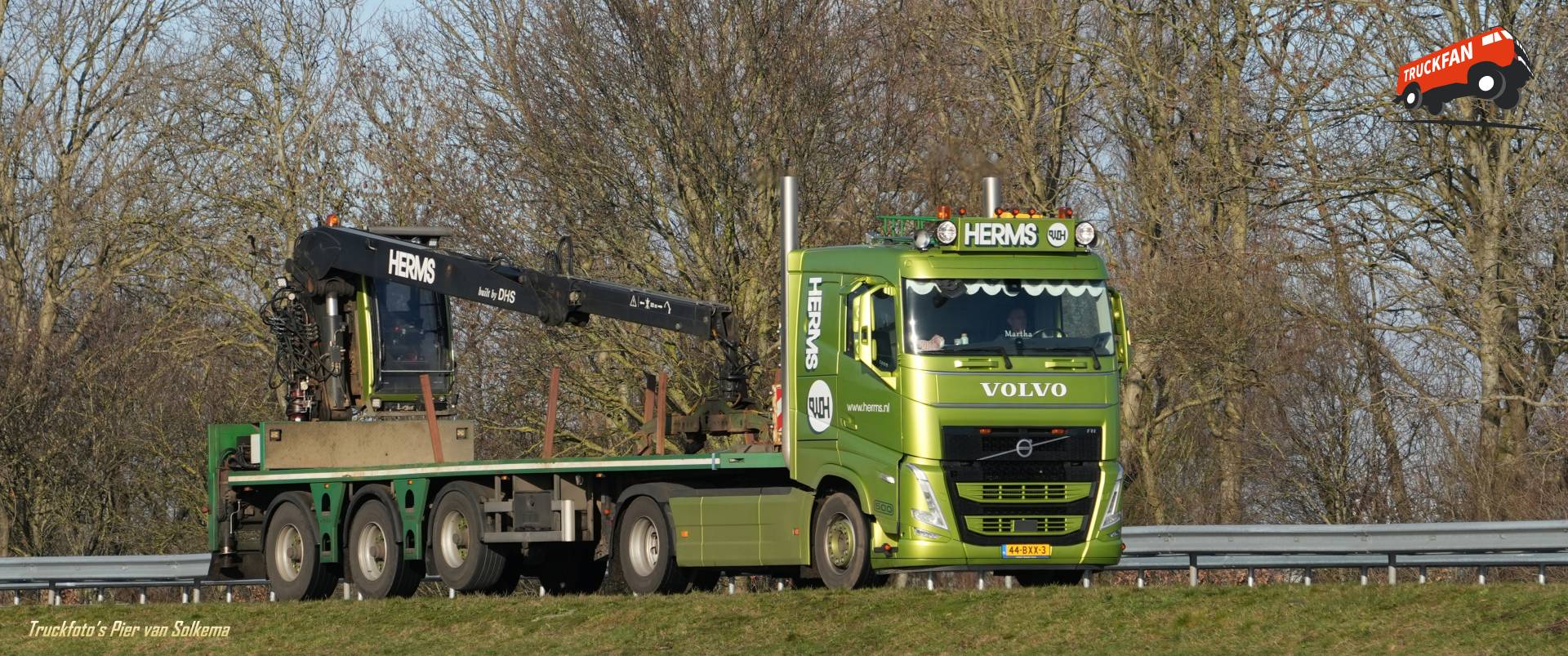 Volvo FH5 truck from the company Herms