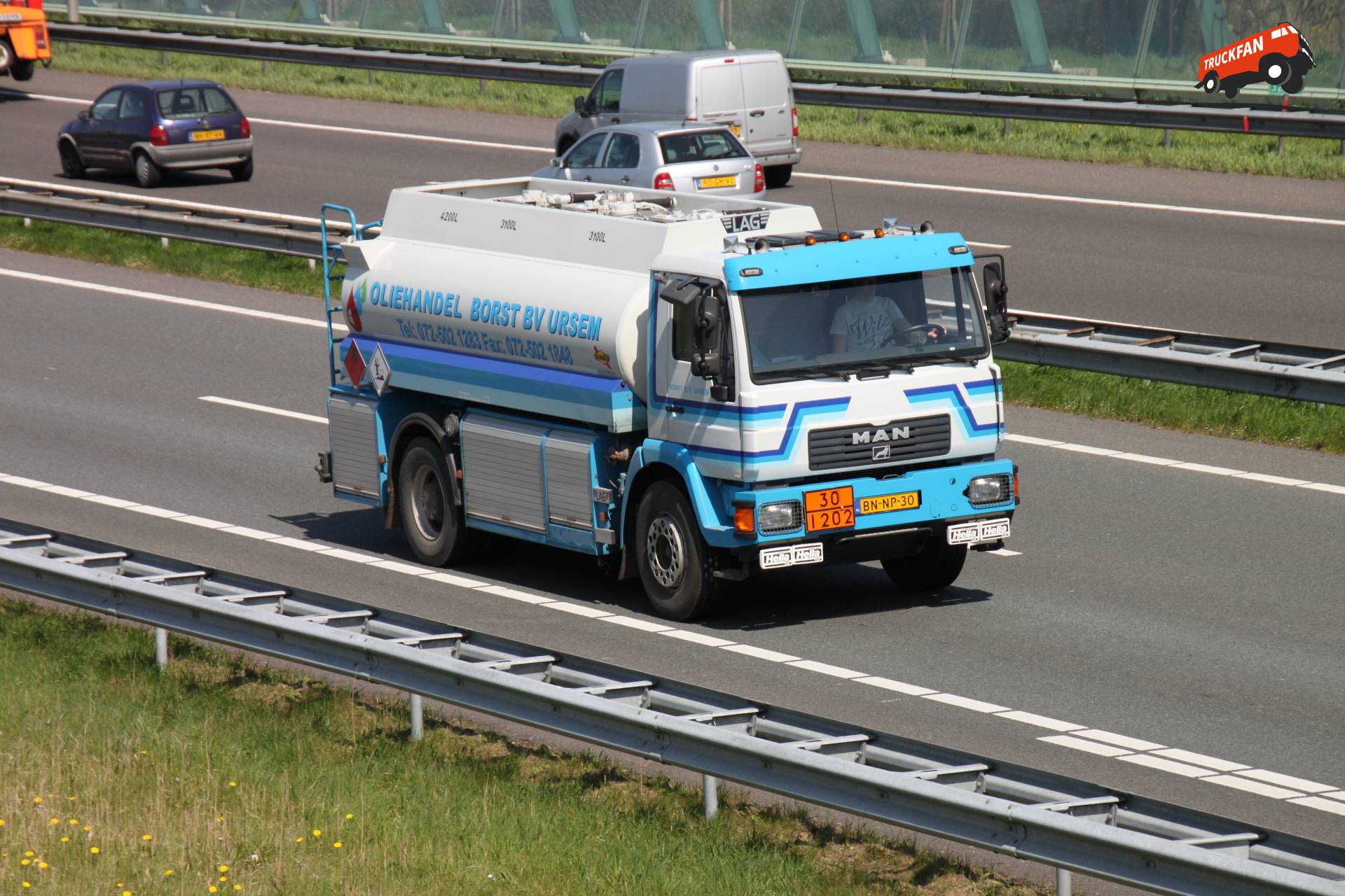 MAN ME machine bij Oliehandel Borst