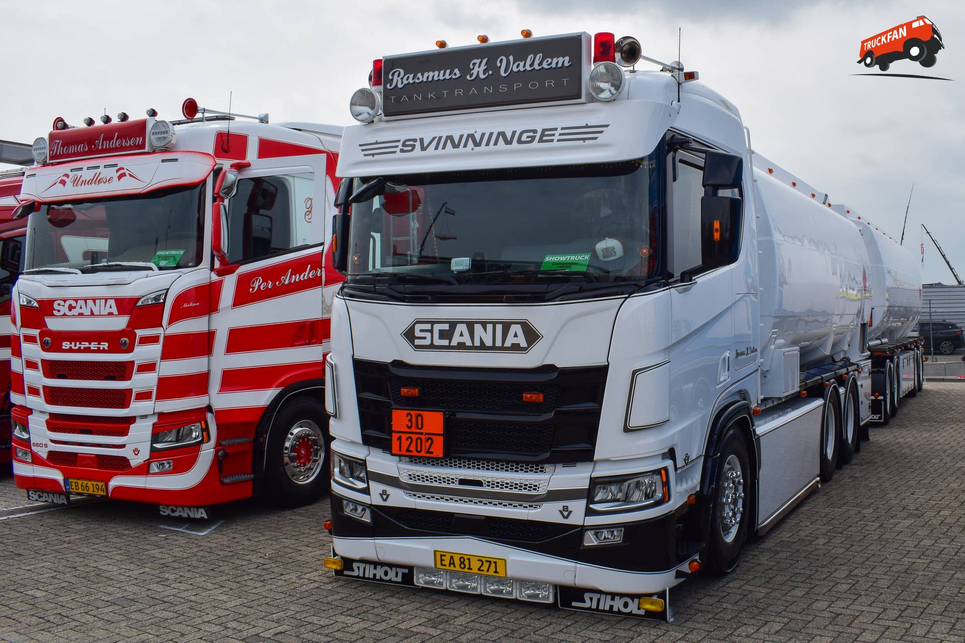 Scania R NG V8 Rasmus H Vallem Tanktransport Danmark