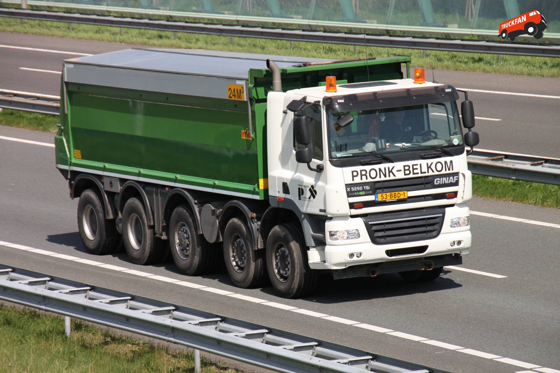 GINAF X5250 TSi truck by Pronk Belkom