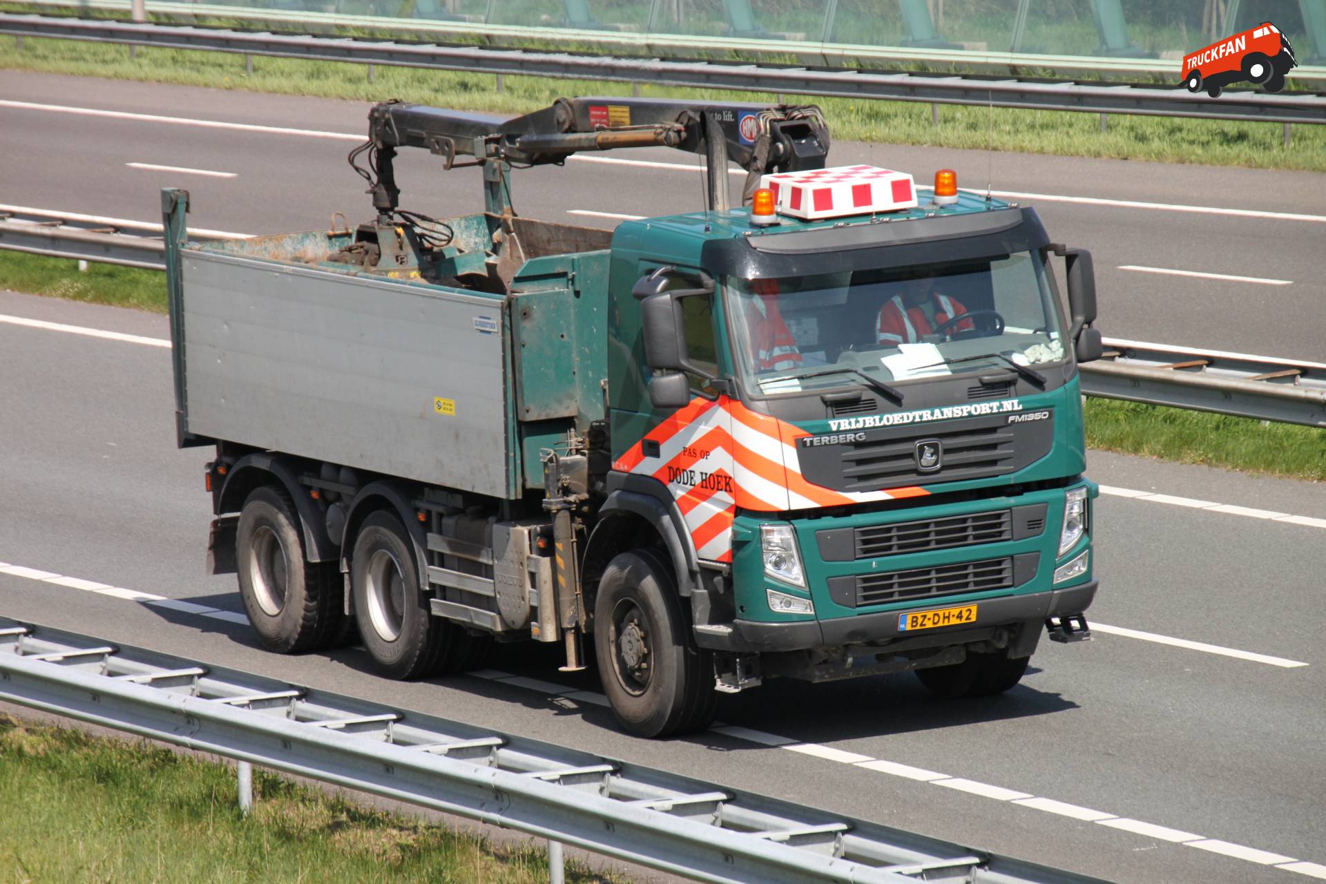 Terberg FM1350 truck van Vrijbloed Transport B.V.