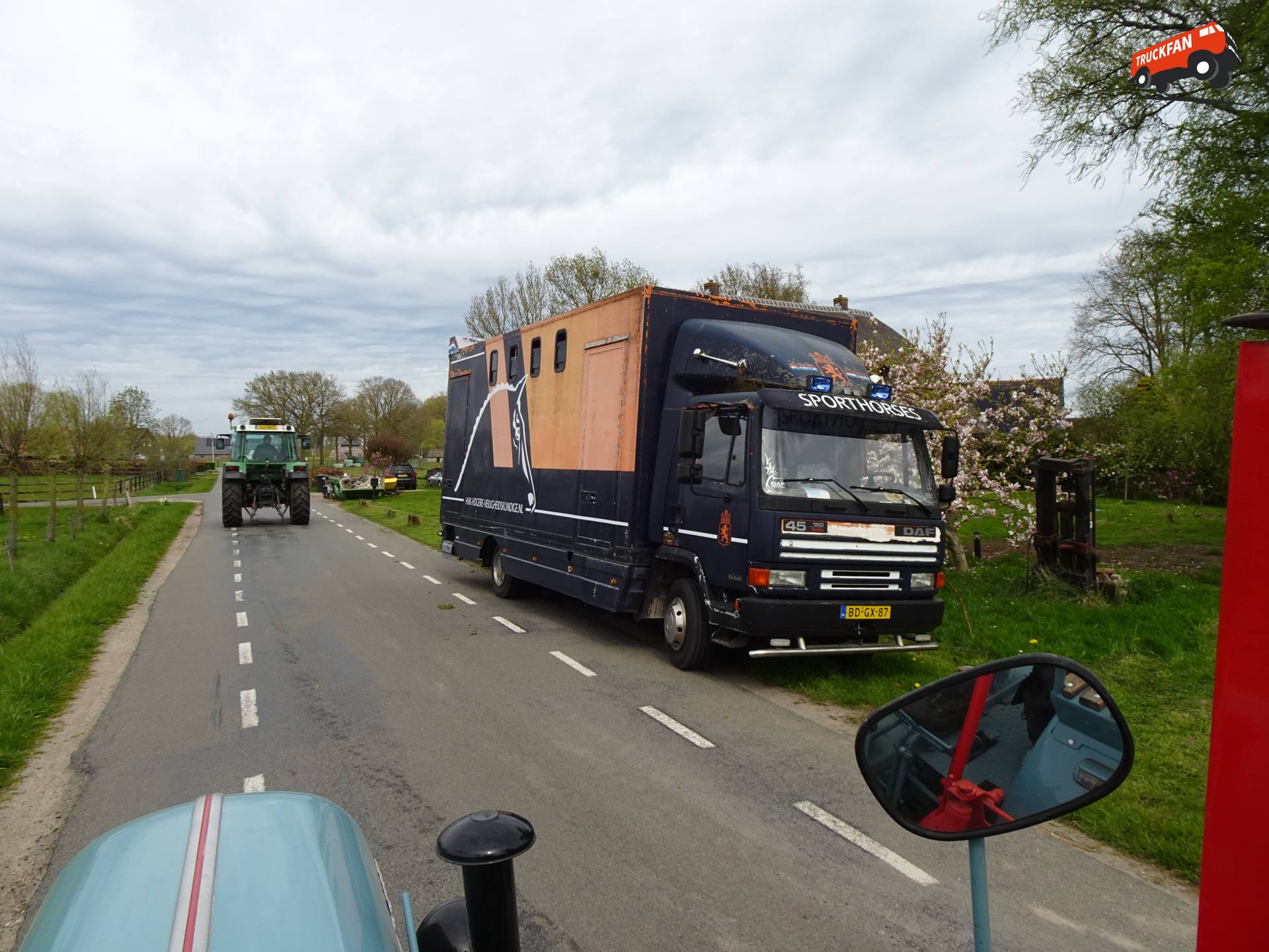 DAF 45 horsebox near Epe