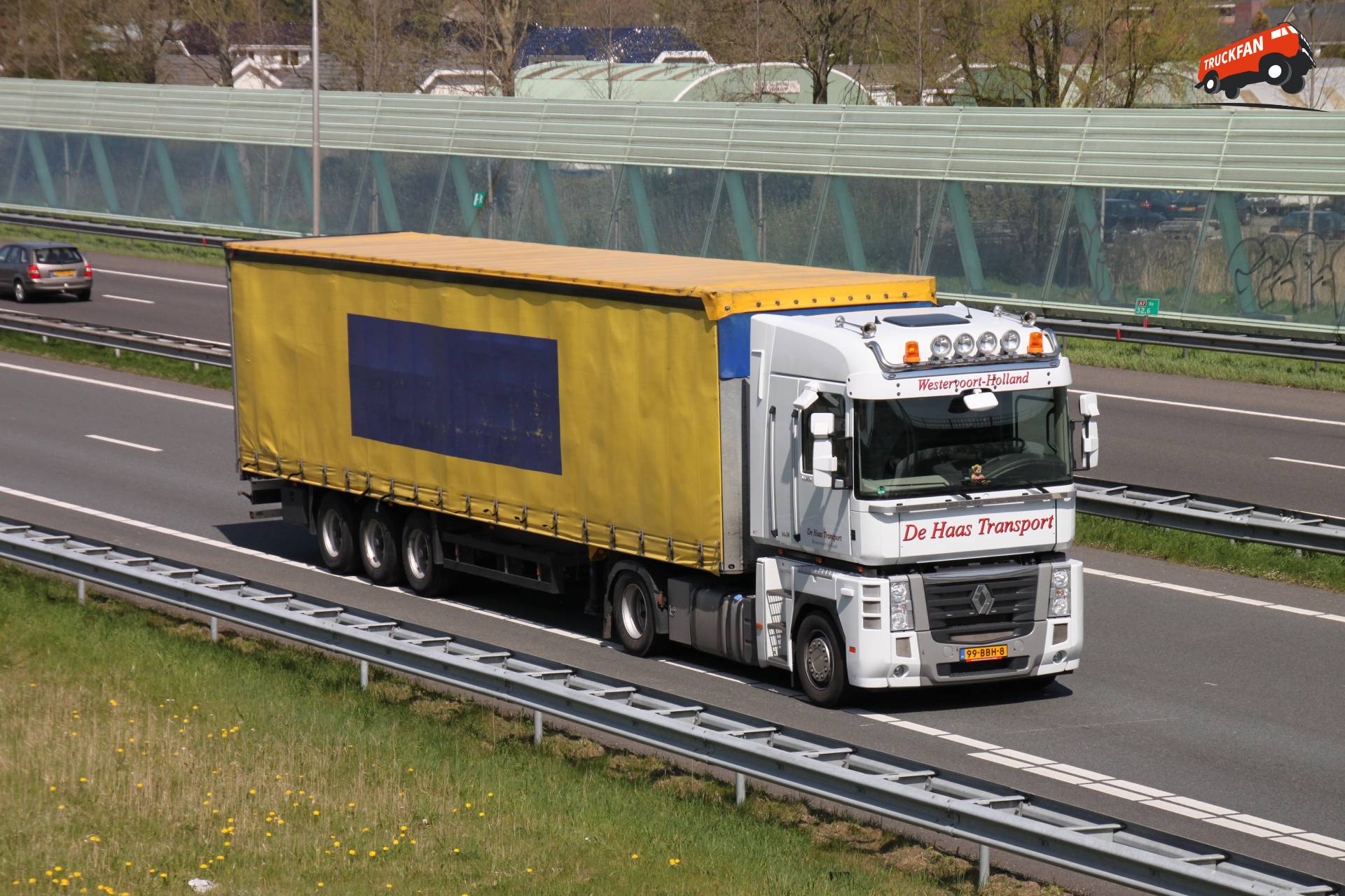 Renault Magnum vrachtwagen van De Haas