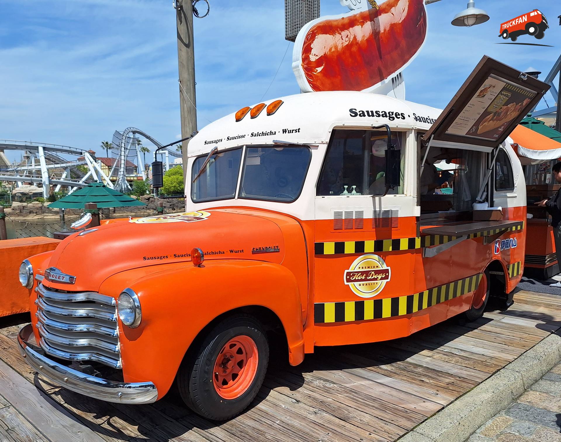 Chevrolet 3100 foodtruck in Universal Studios Park