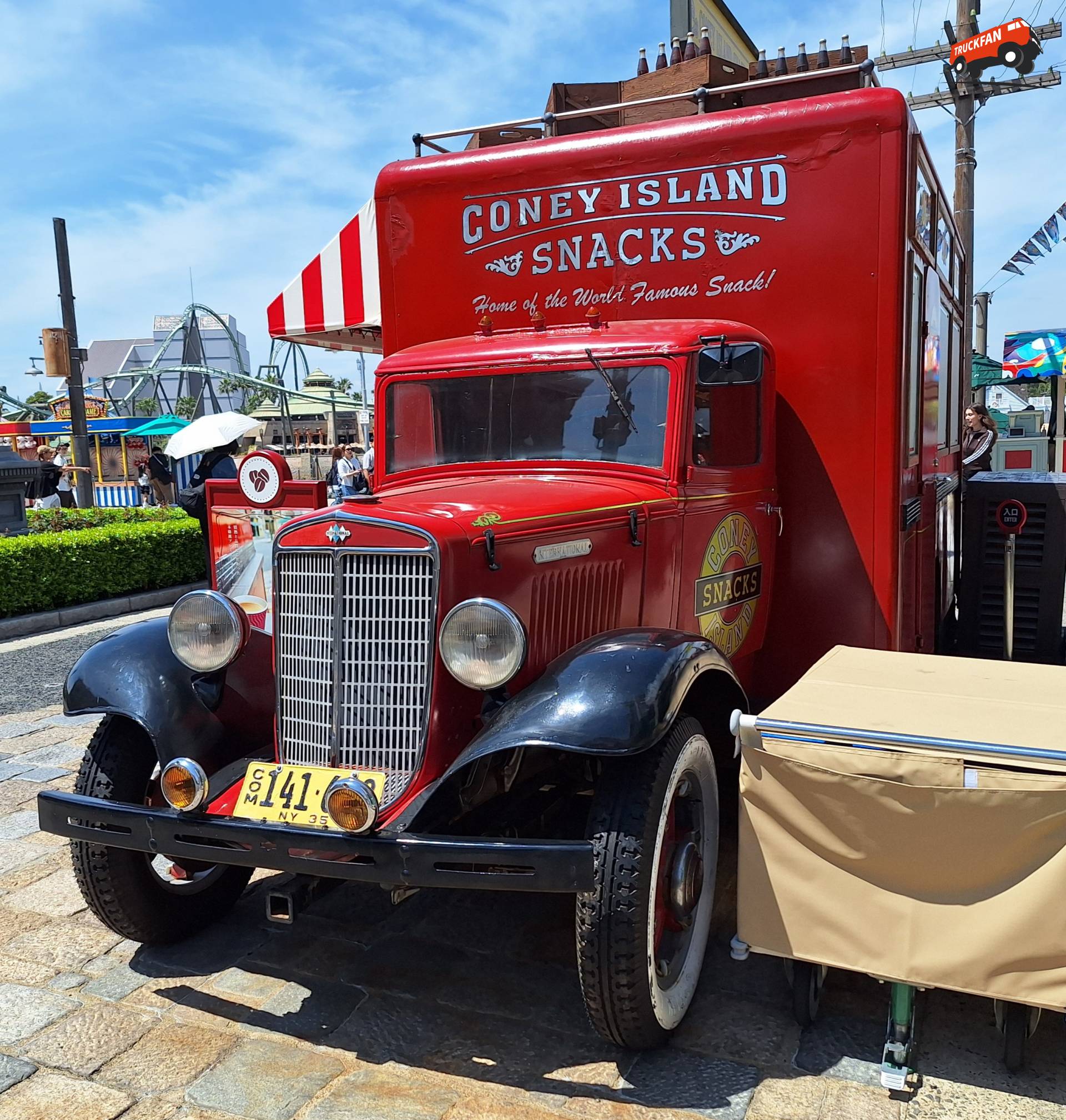 International C 1 Foodtruck in Universal Studios Park