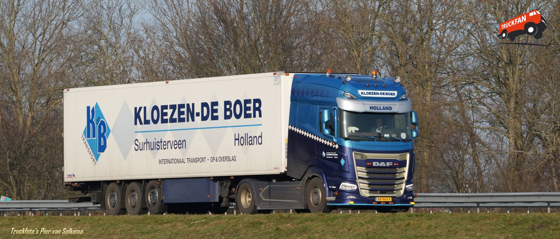 DAF XG+ truck at Kloezen de Boer