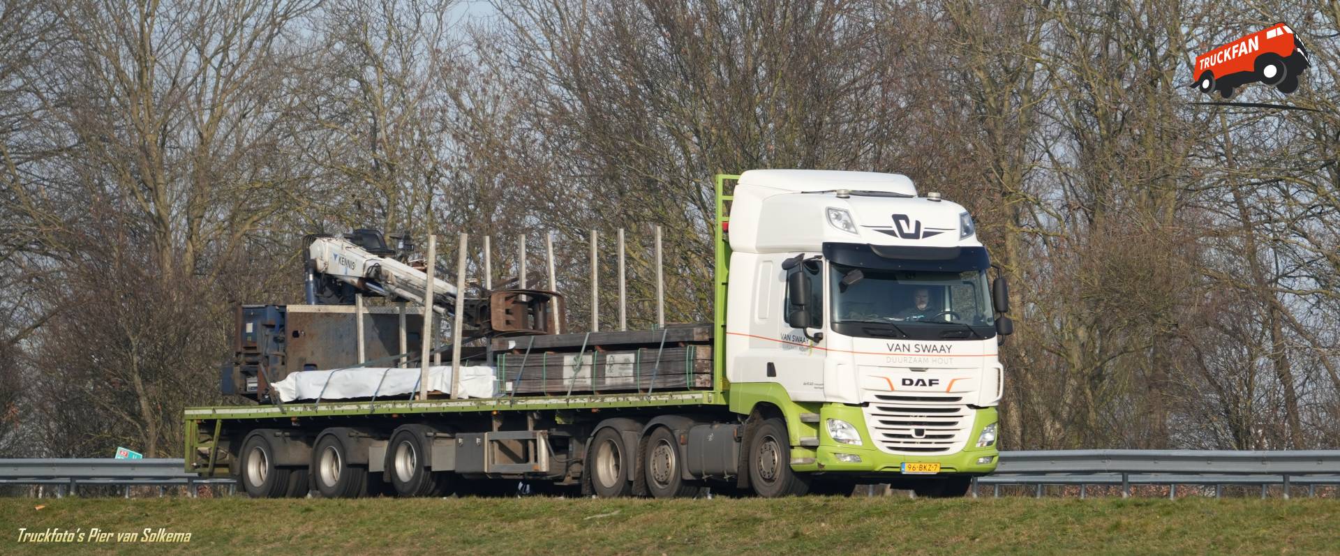 DAF CF truck bij Swaay bedrijf