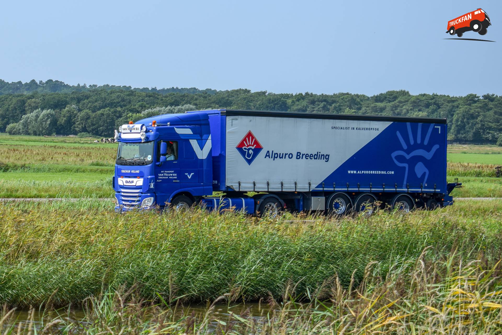 DAF XFeuro6c Internationaal Transport Van Veluw B.V. Terschuur