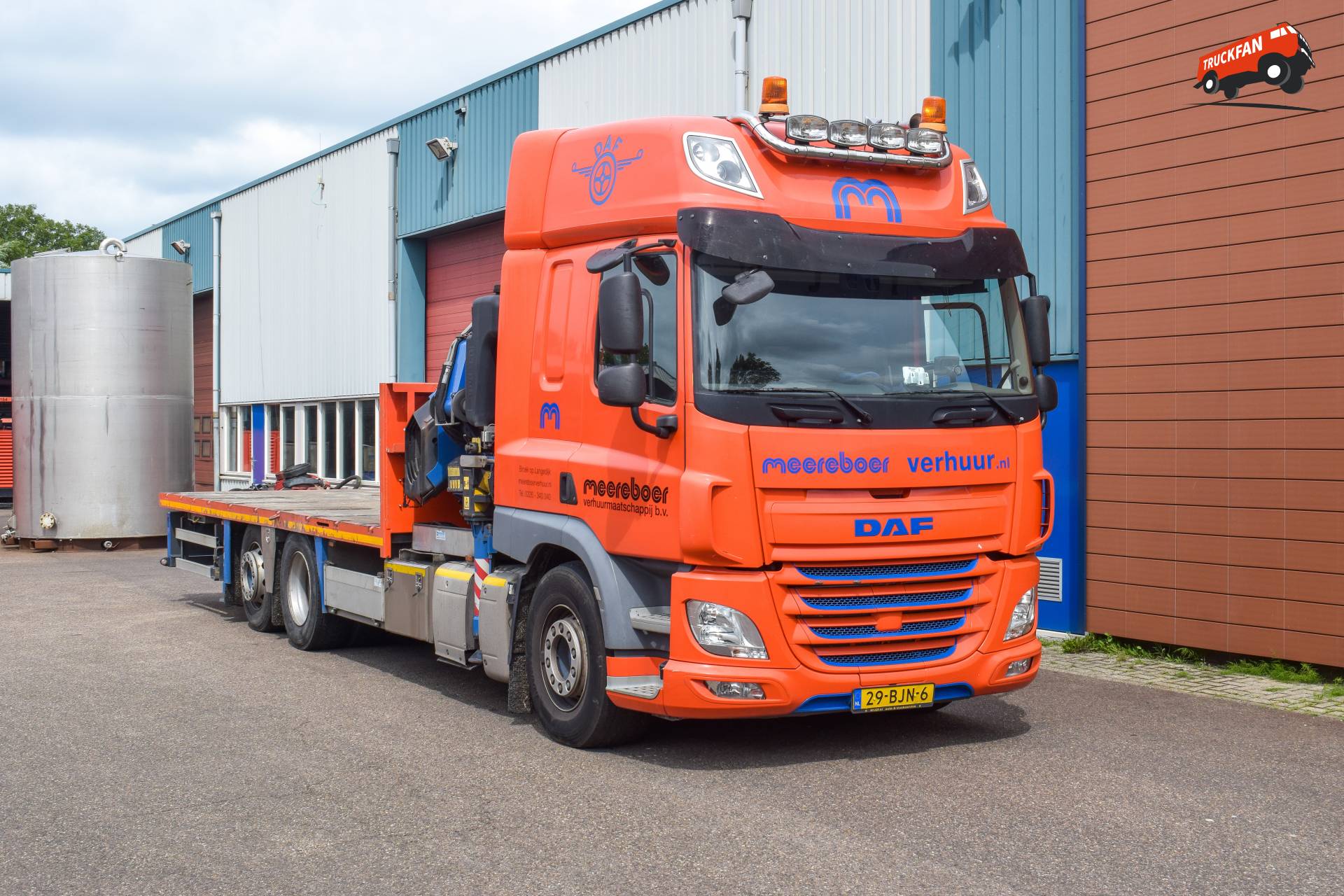 DAF CFeuro6 Meereboer Verhuurmaatschappij B.V. Broek Op Langedijk