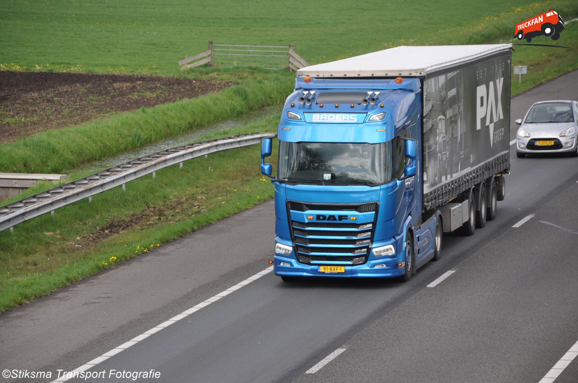 DAF XG vrachtwagen van Broers Transport