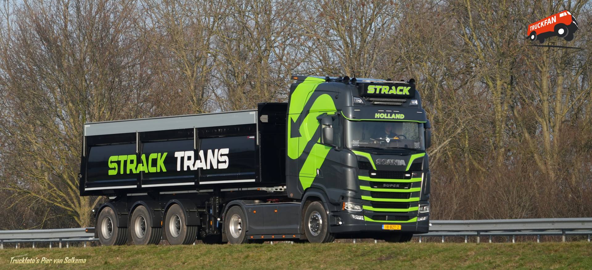 Scania 770S kipper truck van Strack Trans