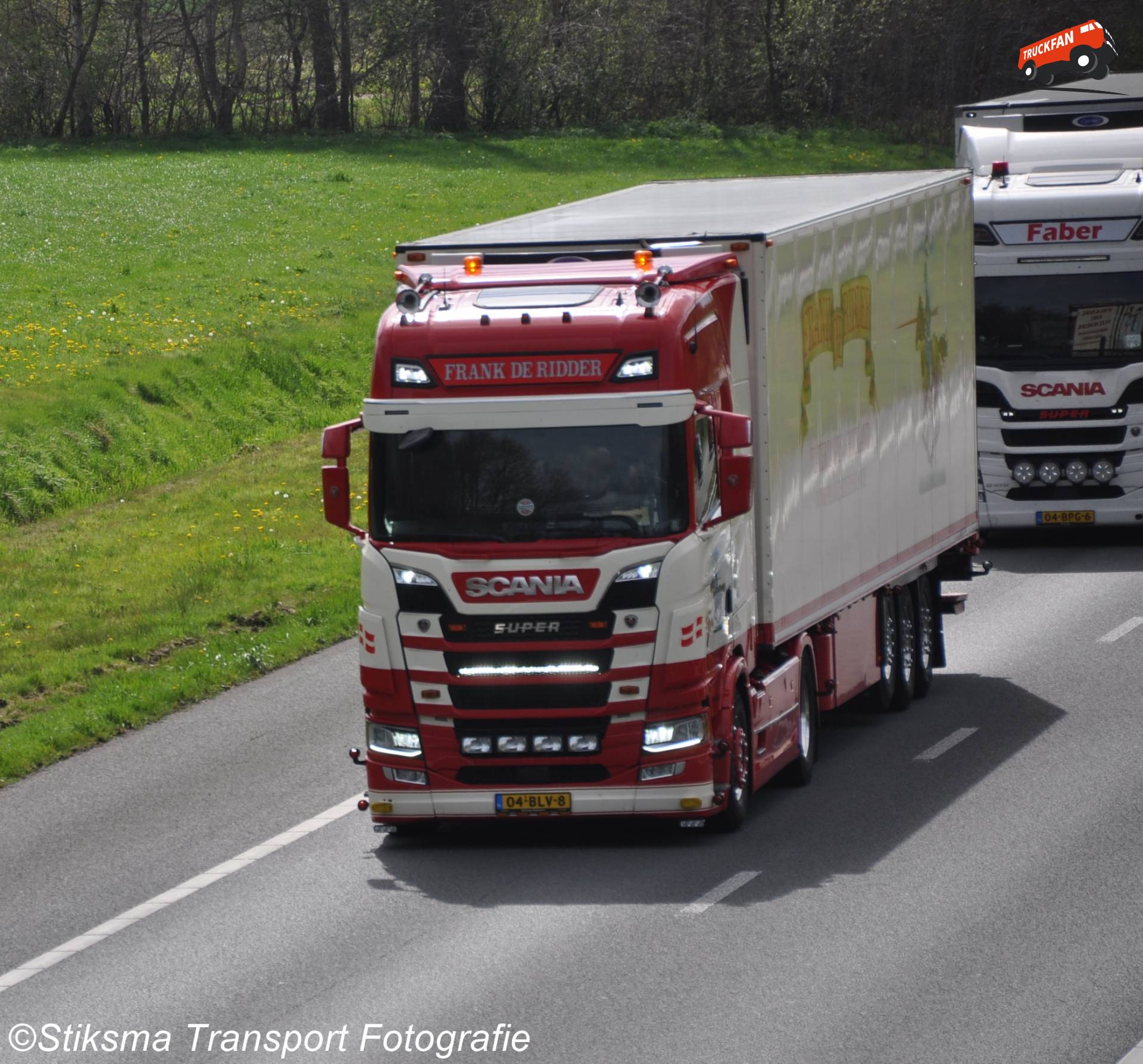 Scania S-serie truck van Frank De Ridder