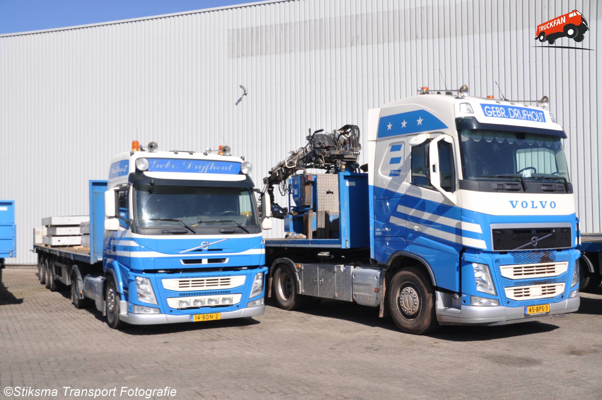 Volvo FH vrachtwagen van Bert Drijfhout