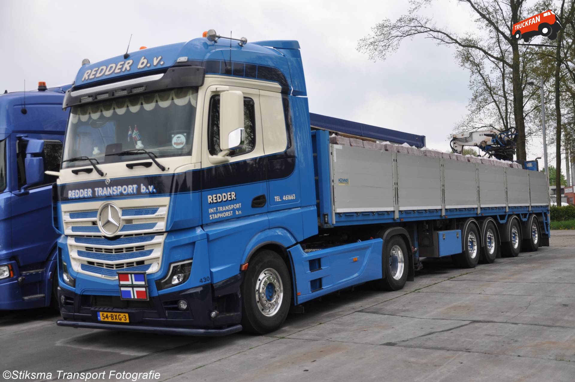 Mercedes-Benz Actros truck by Redder Transport