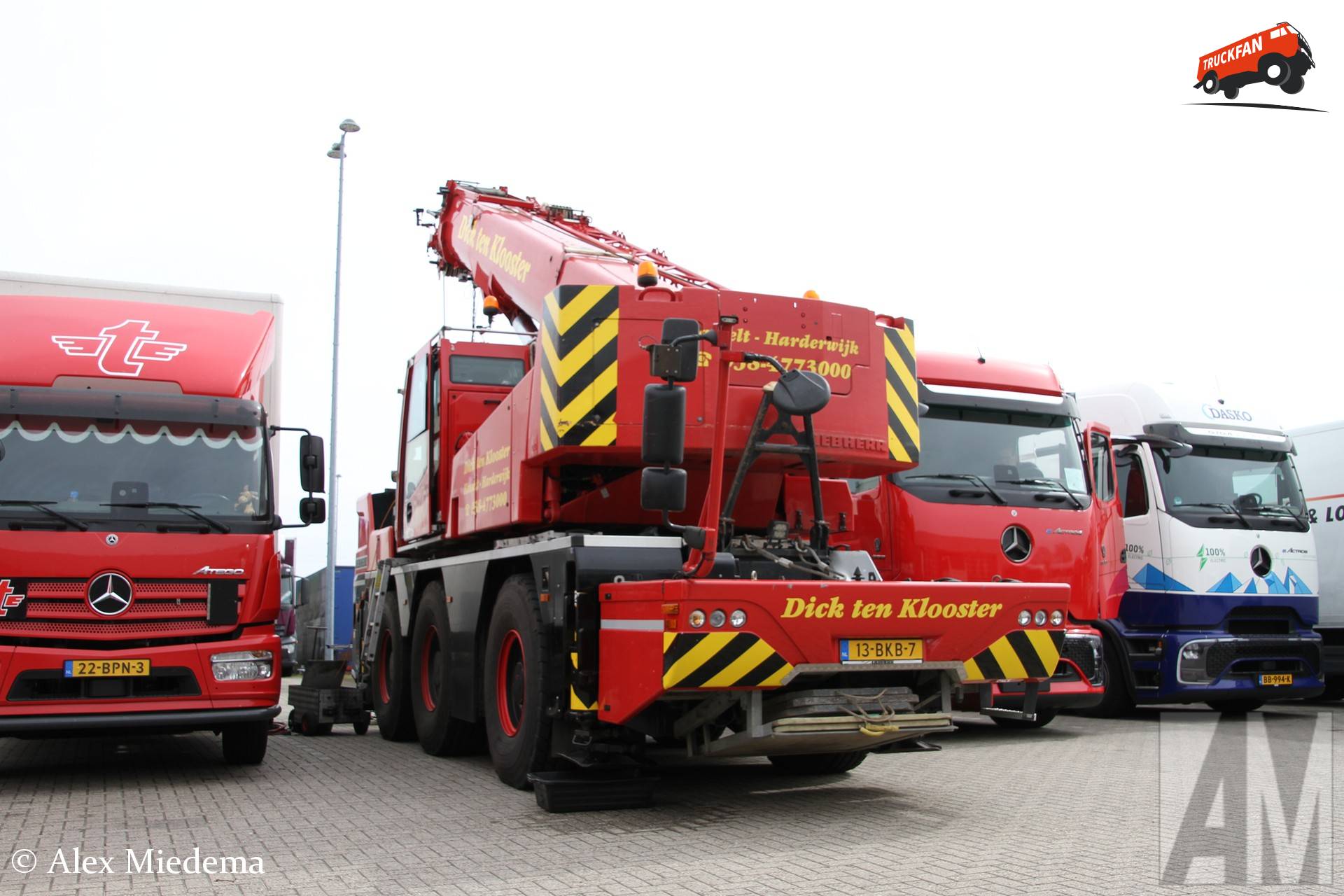 Liebherr LTC 1050 citykraan van Dick ten Klooster