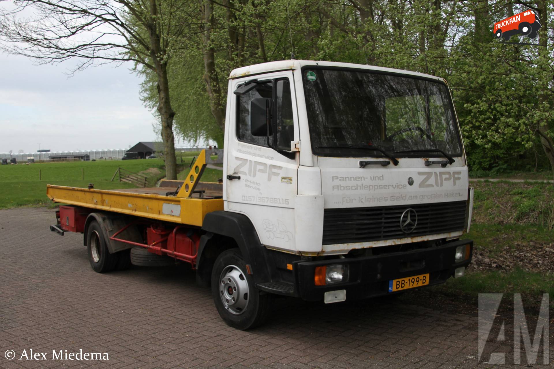 Mercedes-Benz Ecoliner 814 bergingswagen